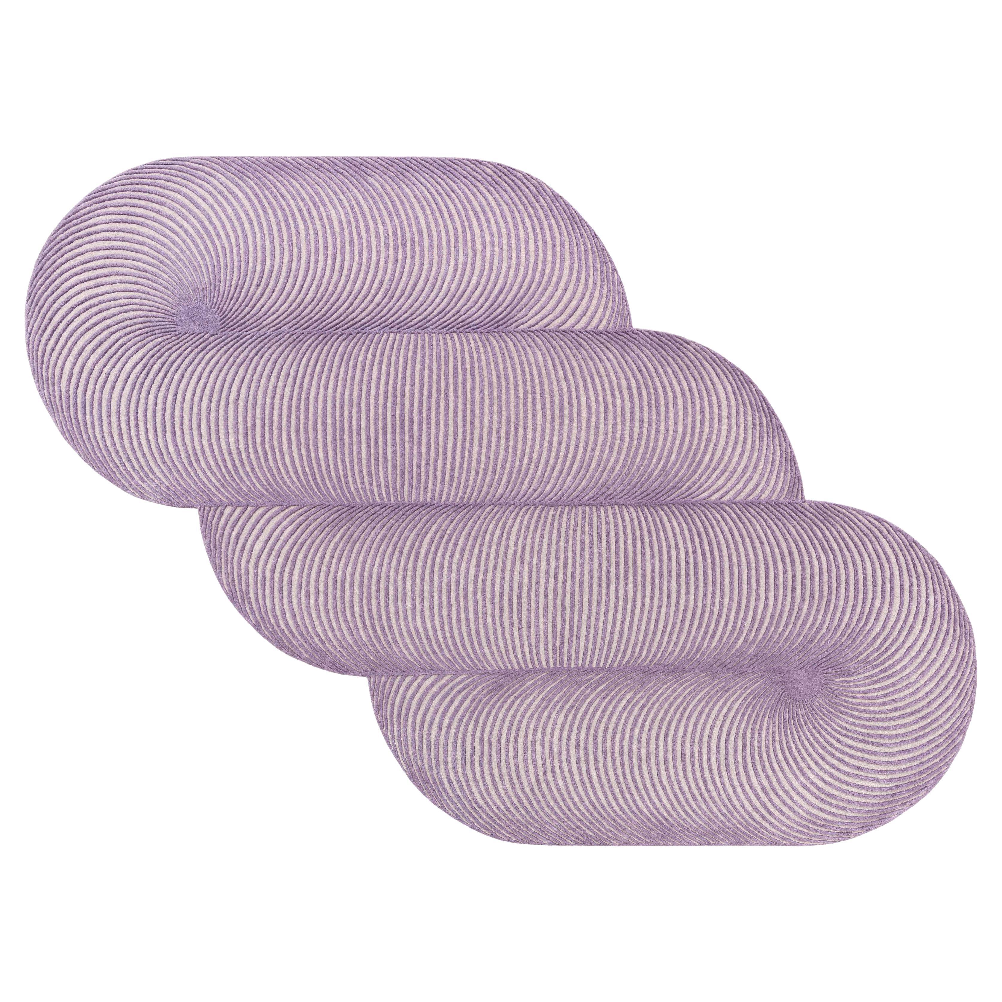 Lilac Giro Rug by Gandia Blasco