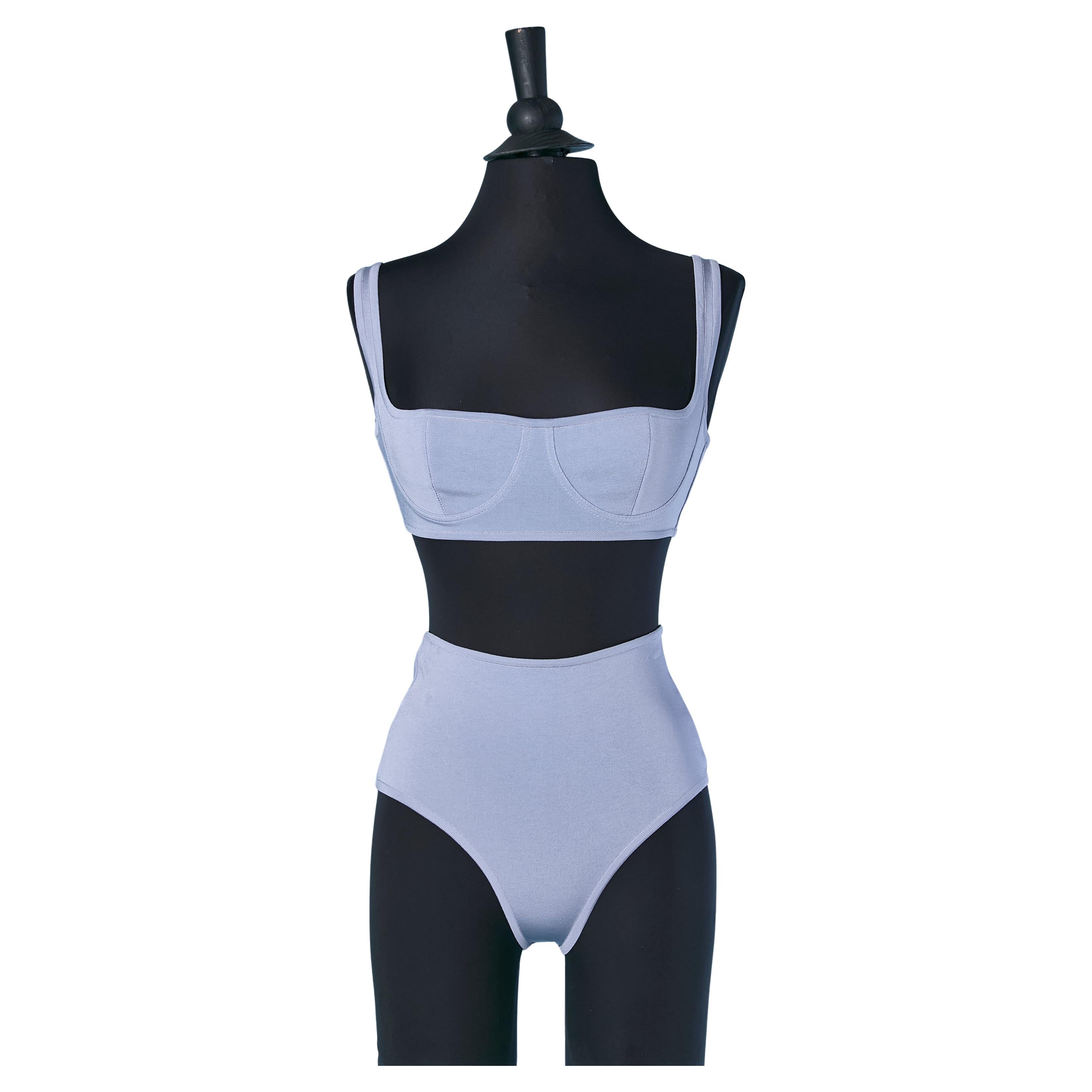 Ropa interior de punto lila de rayón ALEXANDRE VAUTHIER en venta