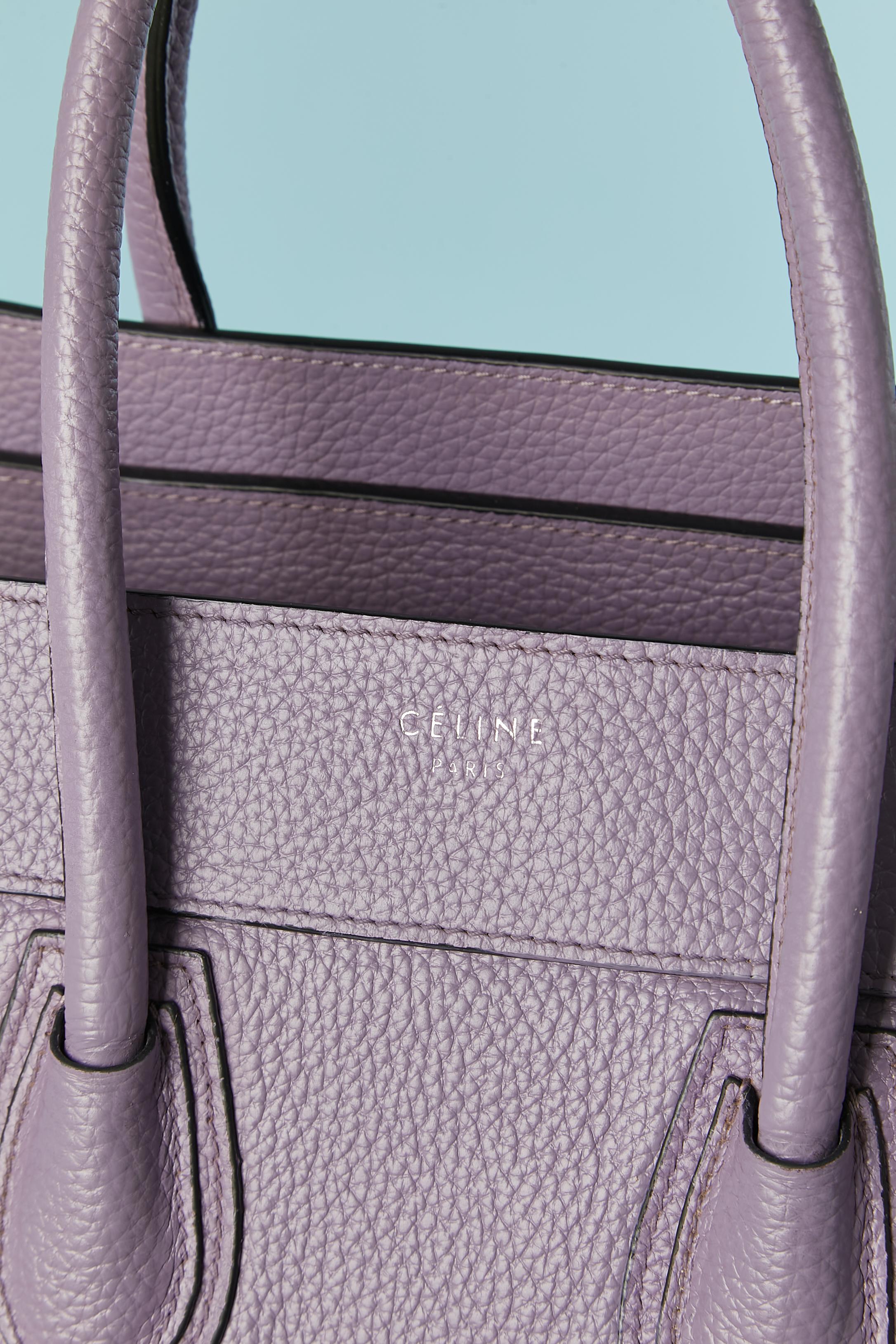 Gray Lilac Leather 