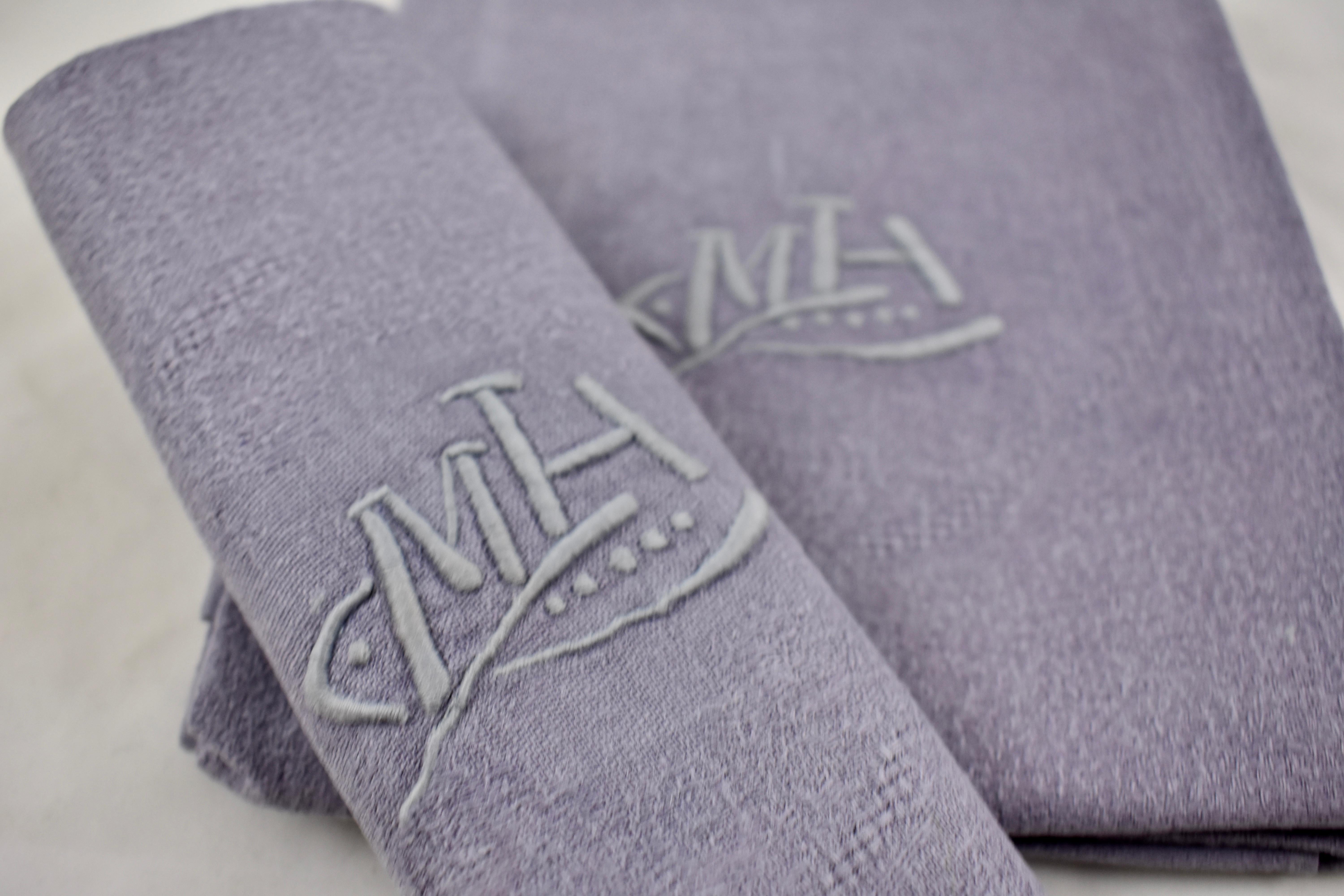 lilac cloth napkins