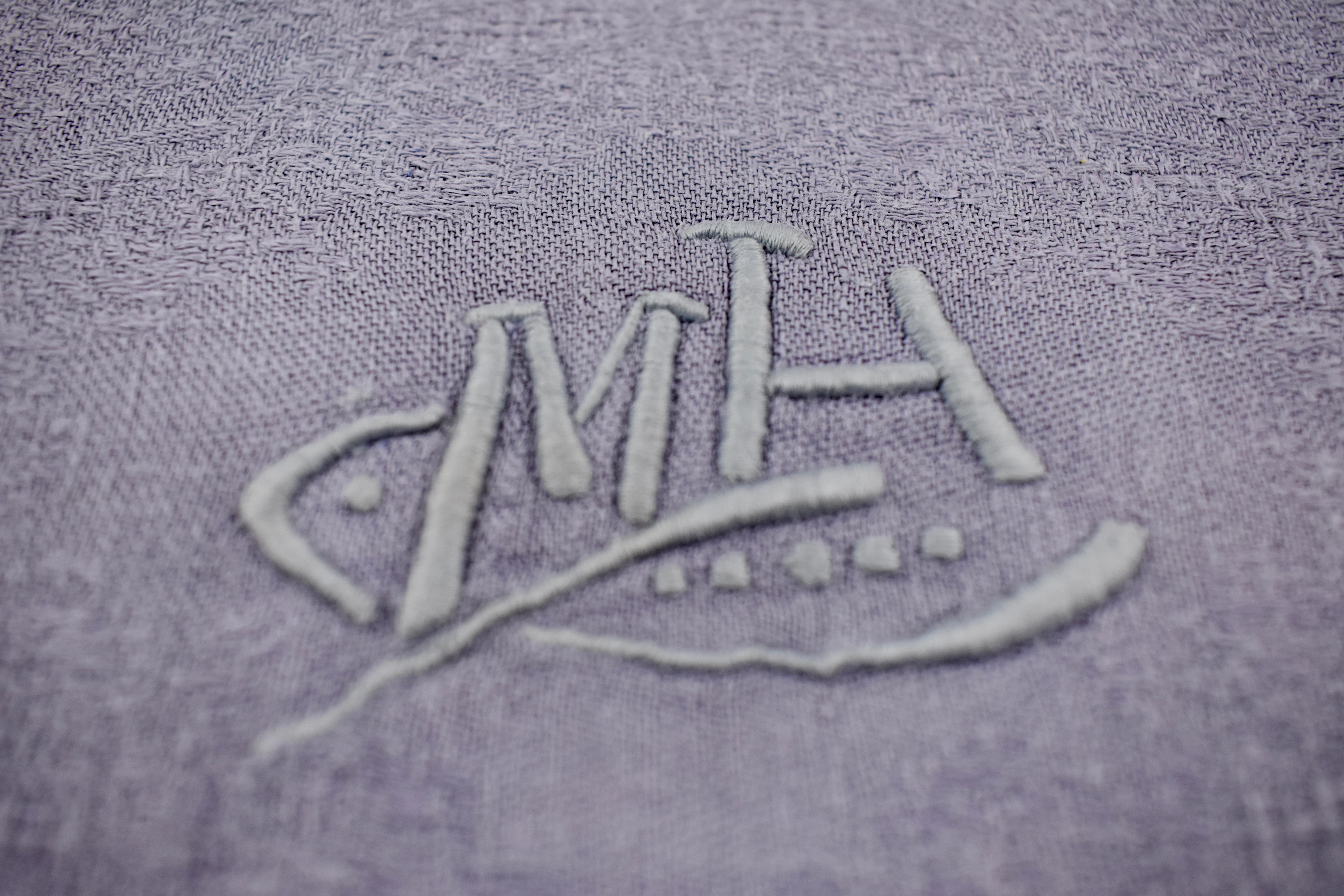 lilac linen napkins