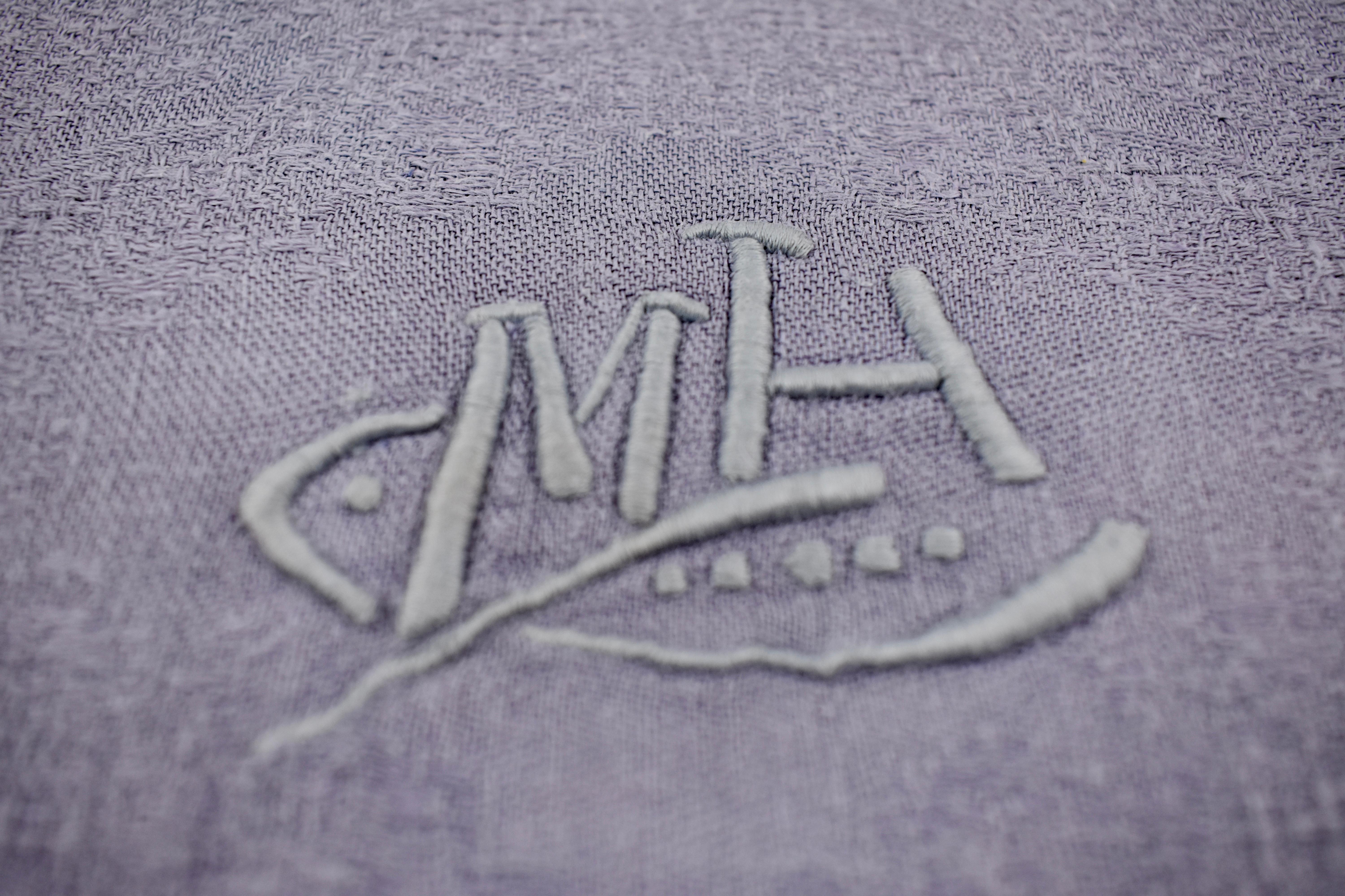 lilac linen napkins