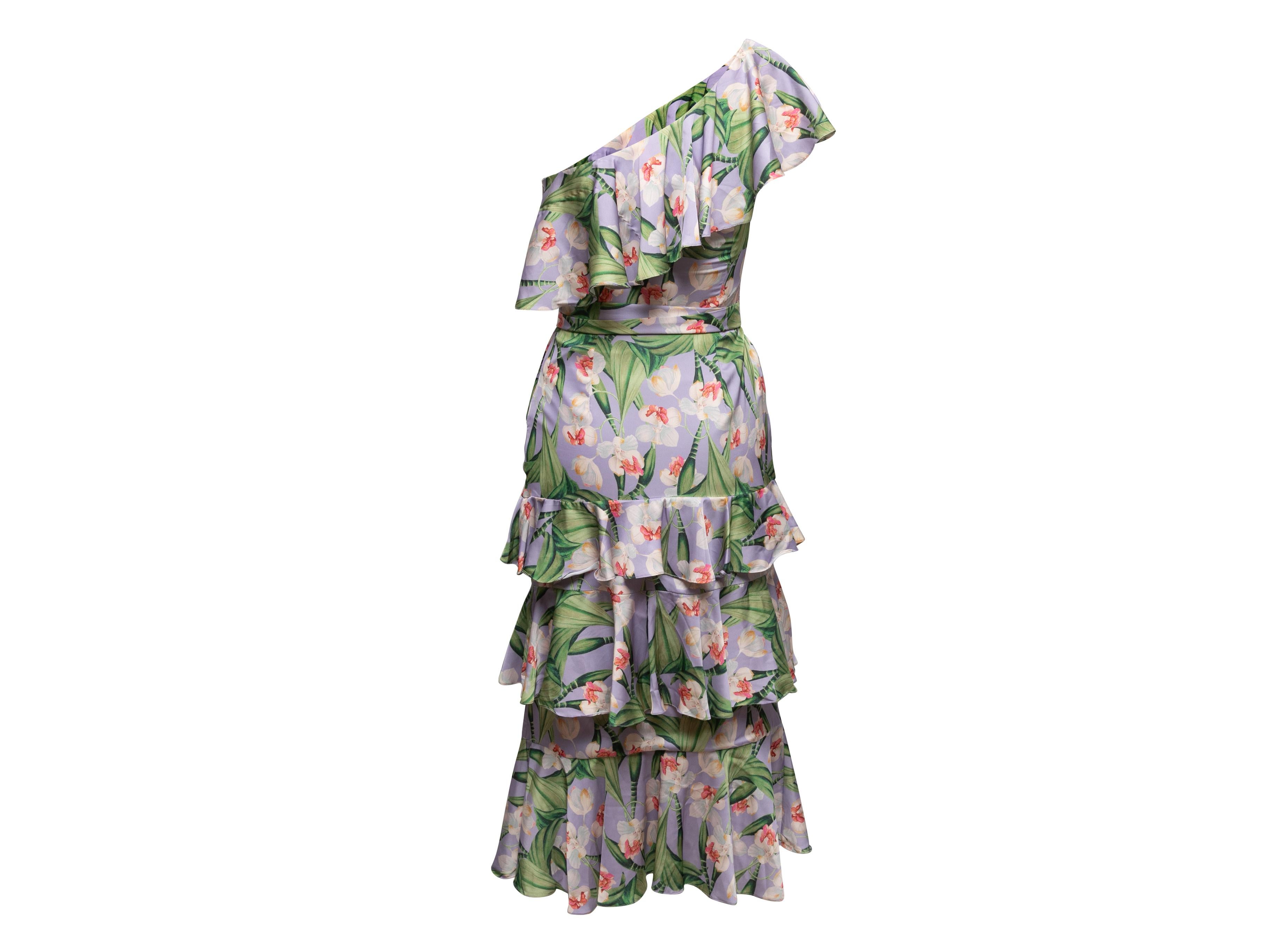 abendkleid flieder