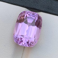 Lilac Pink Natural Kunzite Cushion Cut 14.41 Carat Loose Gemstone for Pendant