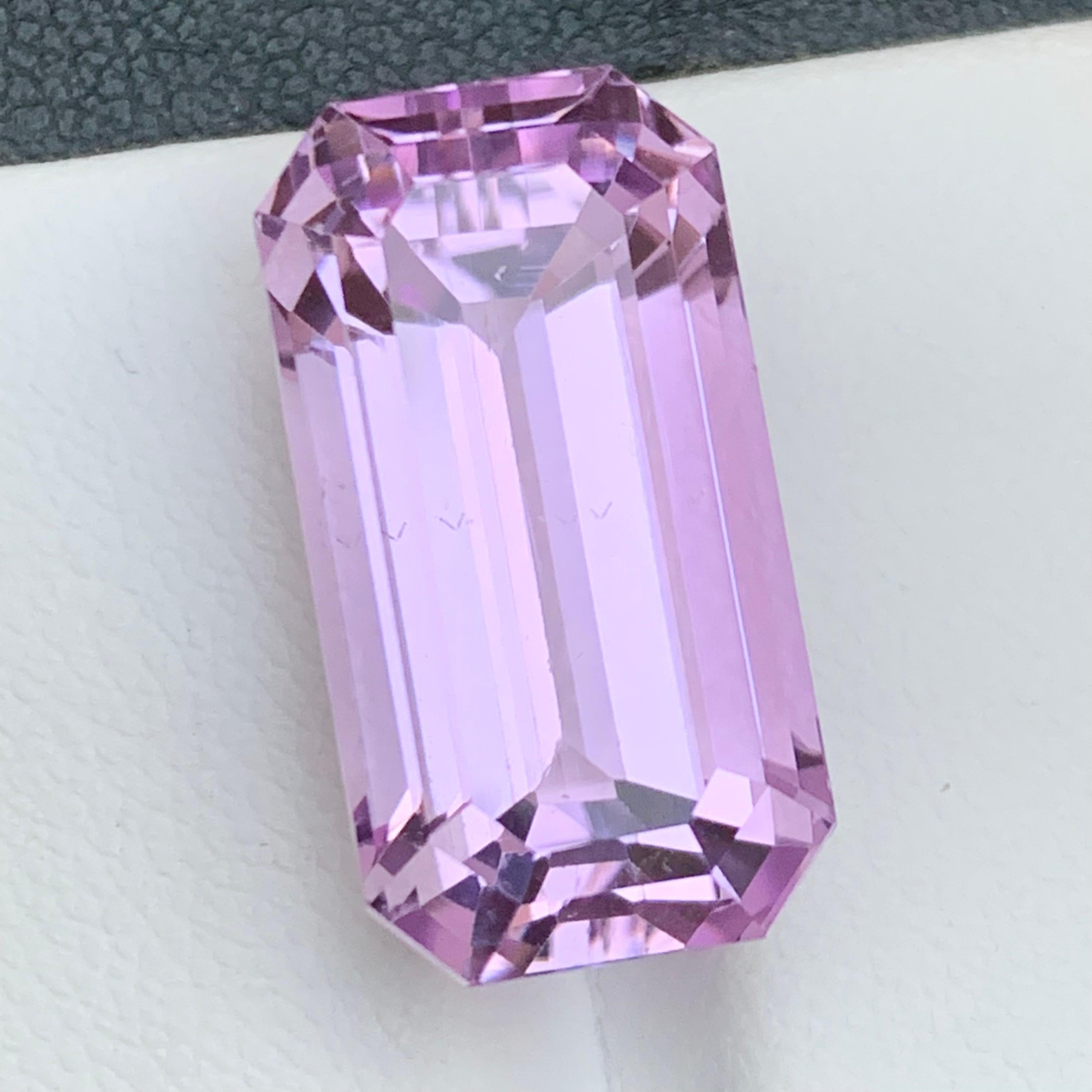 Lilac Pink Natural Kunzite Necklace Pendant, Bracelet Gemstone 25.75 Ct-Jewelry For Sale 6