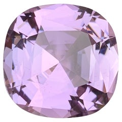 Collar Rosa Lila Natural Kunzita Piedra Preciosa Colgante, 27.05 Ct Corte Cojín