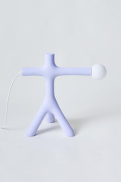 Lilac Object 02 Limited Edition Sand and Nylon Table Lamp by Hot Wire Extensions