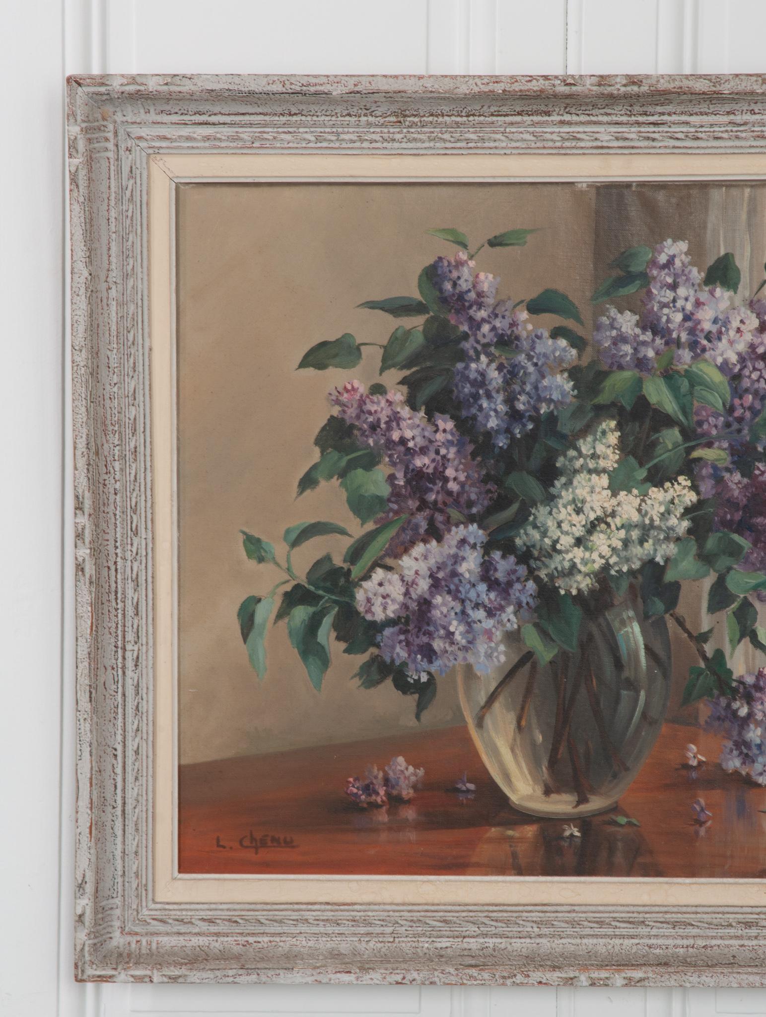 Painted Lilacs by Lucien Chenu