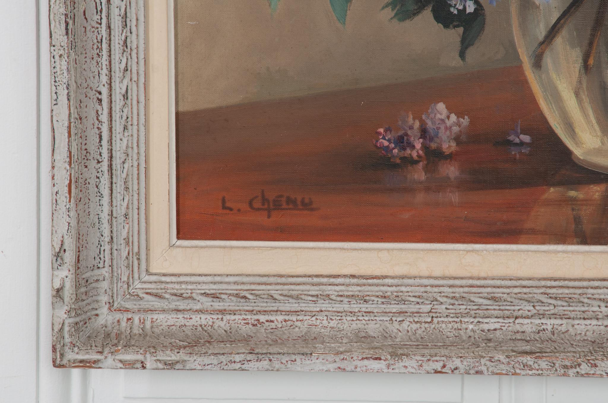 Lilacs by Lucien Chenu In Good Condition In Baton Rouge, LA