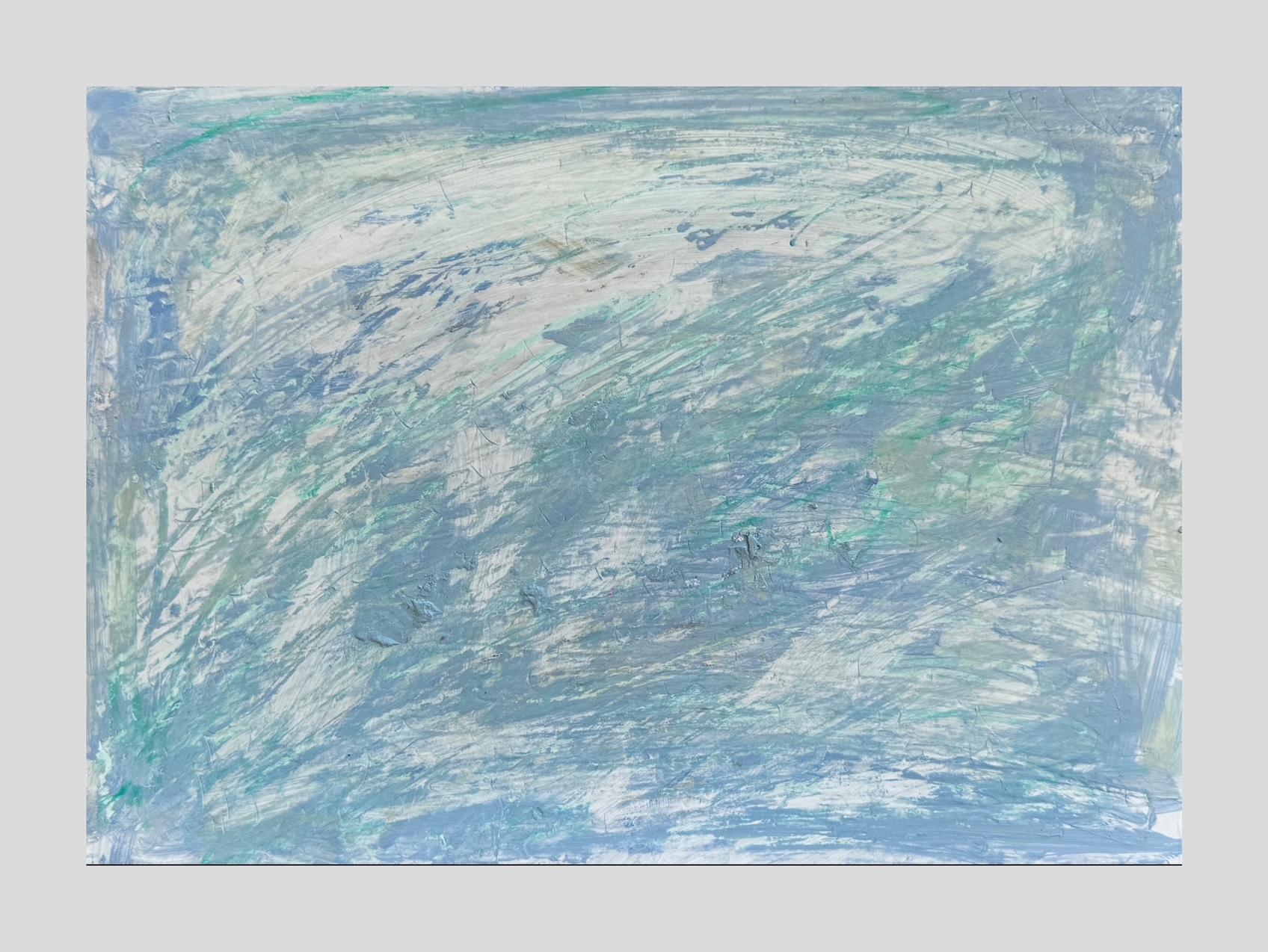Arte contemporáneo georgiano de Lile Gasviani - Marzo en venta 1
