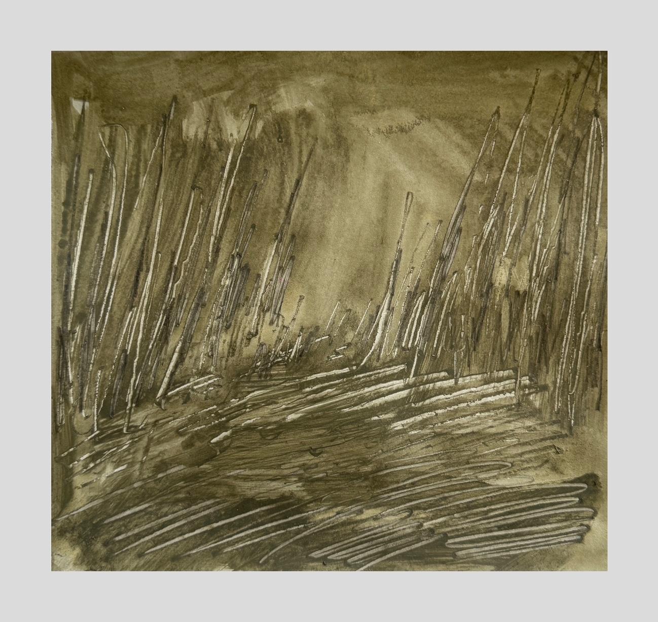 Arte contemporanea georgiana di Lile Gasviani - Blizzard I in vendita 1