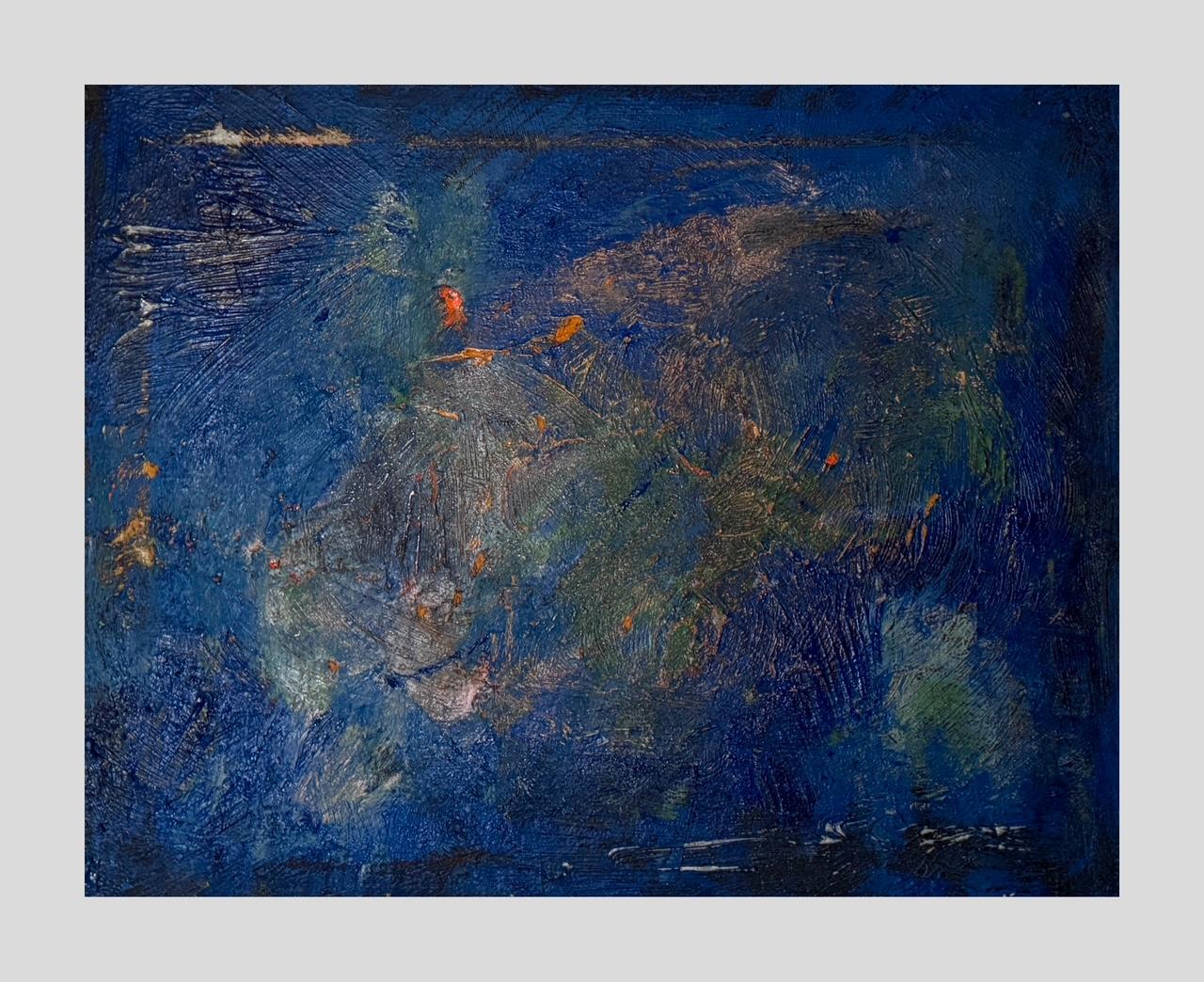 Georgian Contemporary Art by Lile Gasviani - Golden Fish For Sale 1