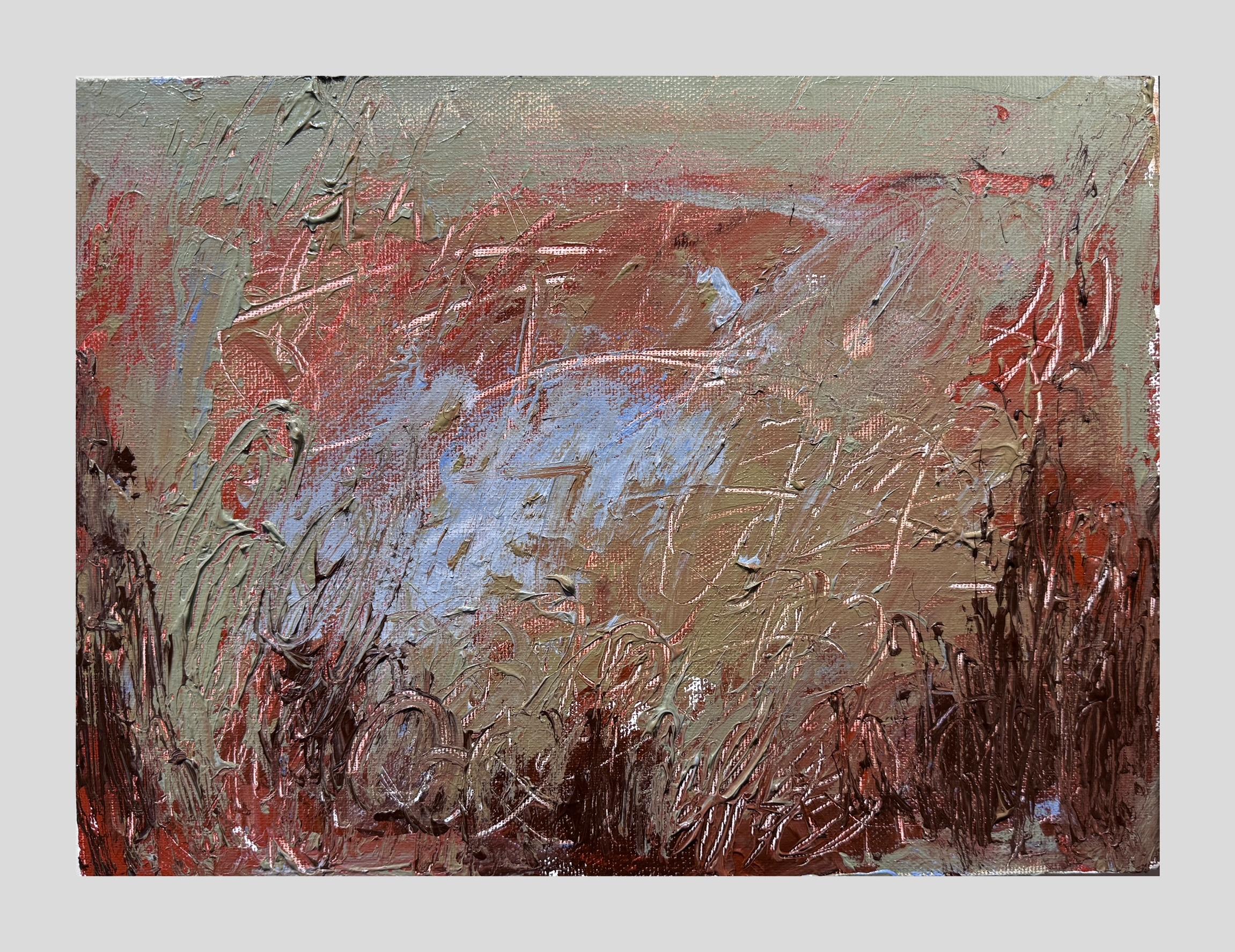 Georgian Contemporary Art by Lile Gasviani - Paysage en vente 1