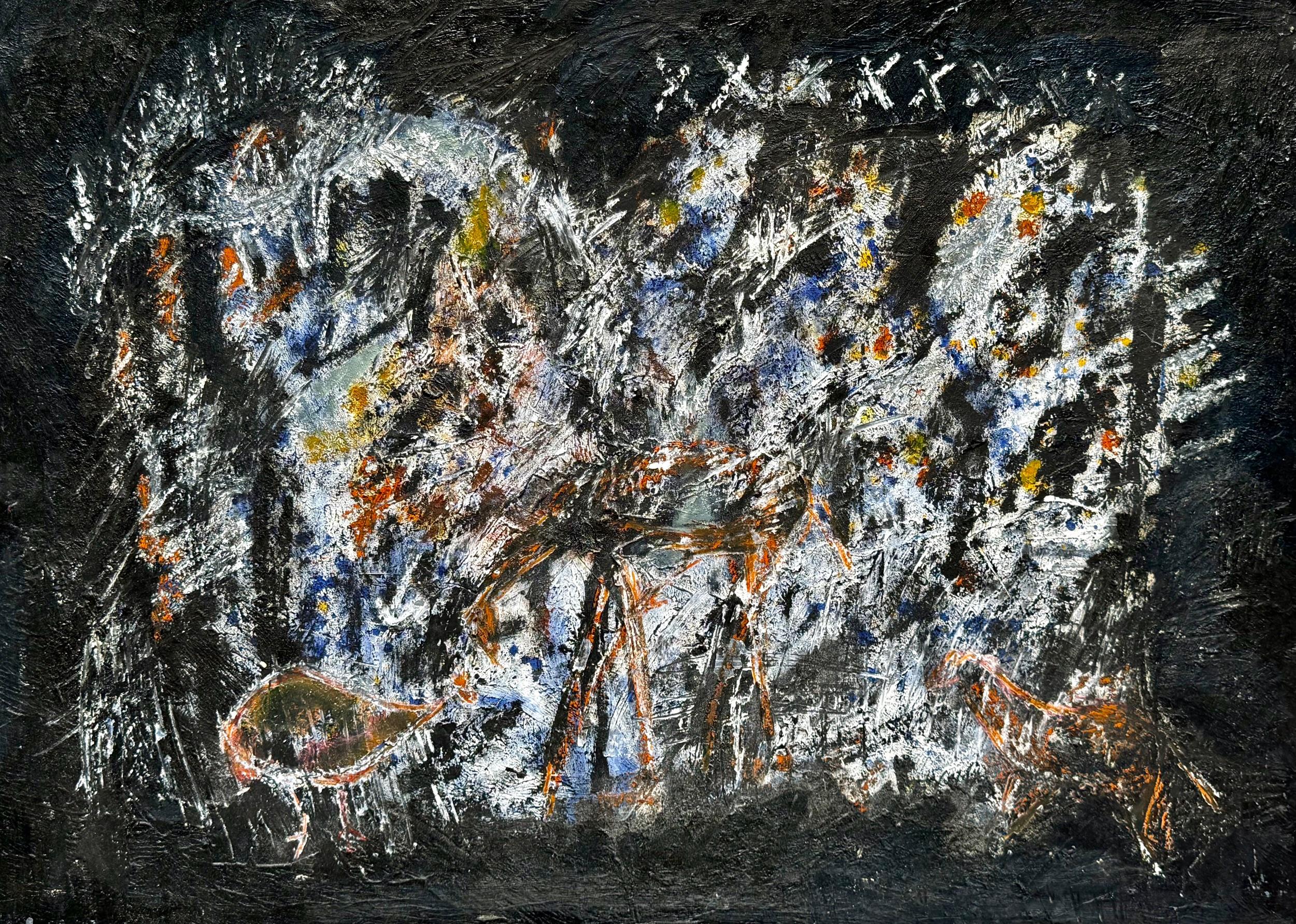 Óleo sobre cartón

Lile Gasviani es una artista georgiana nacida en 2003 que vive y trabaja en Tiflis, Georgia. Le apasiona la pintura desde la infancia y ha organizado varias exposiciones individuales mientras estudiaba en la escuela. Tras