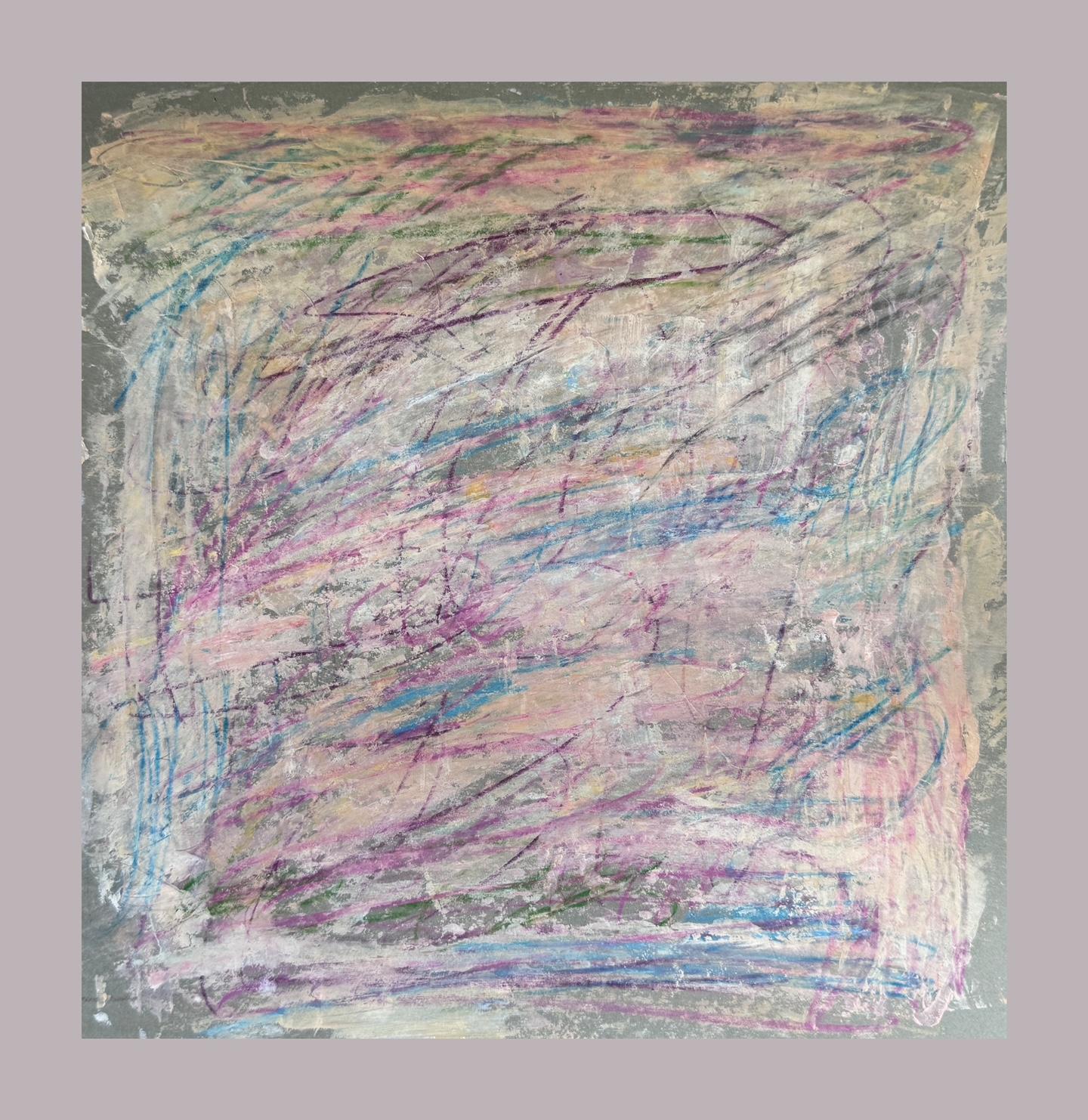 Arte contemporanea georgiana di Lile Gasviani - Colori di primavera II in vendita 1