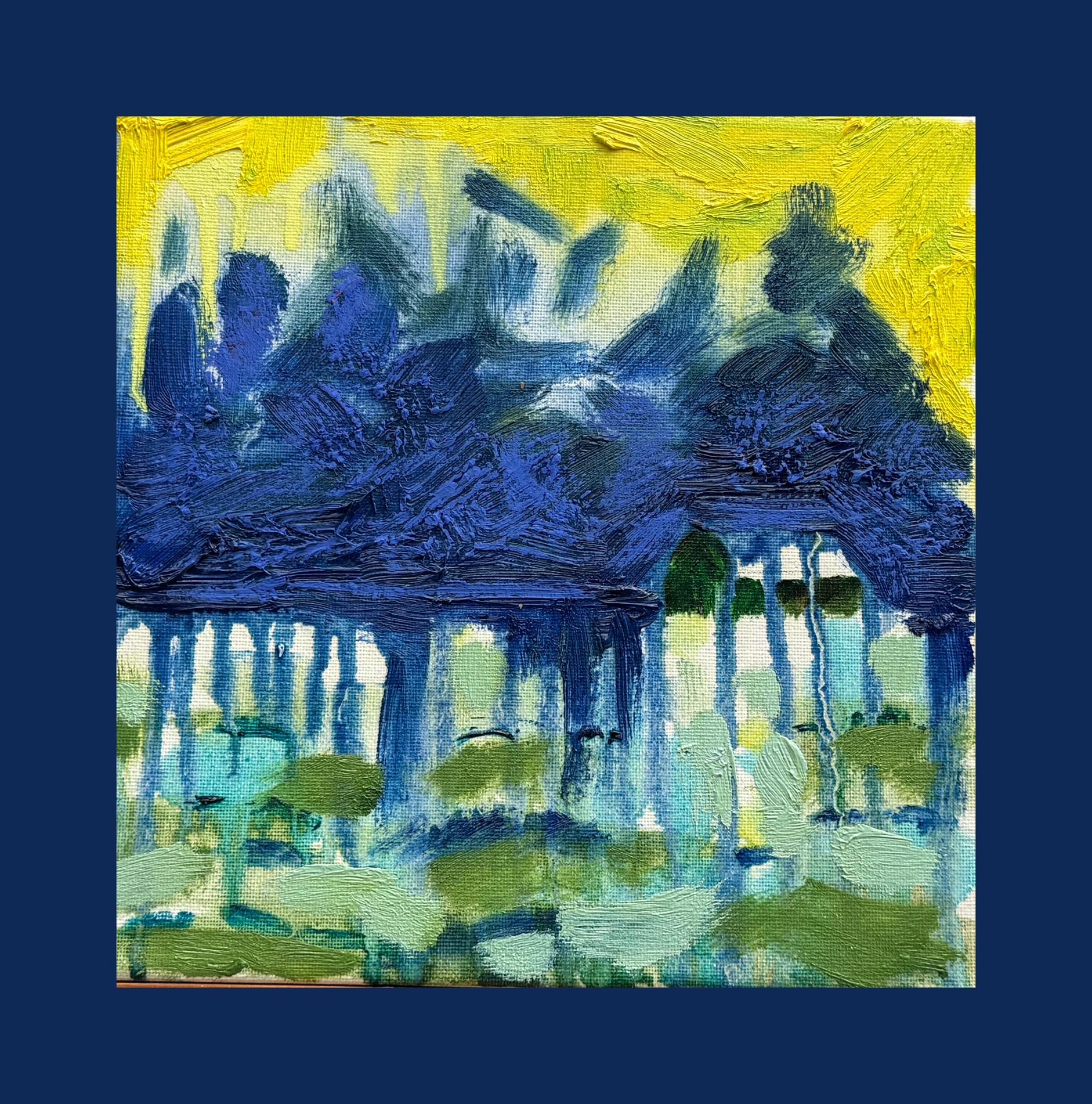 Arte georgiano contemporáneo de Lile Gasviani - Pantano en venta 1