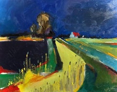Georgian Contemporary Art by Lile Gasviani - Village Road