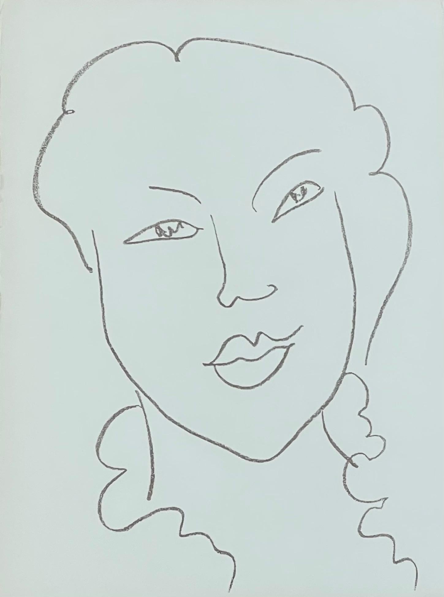 „L'Ile Verte“ von Poesies Antillaises, Lithographie von Henri Matisse im Angebot 1