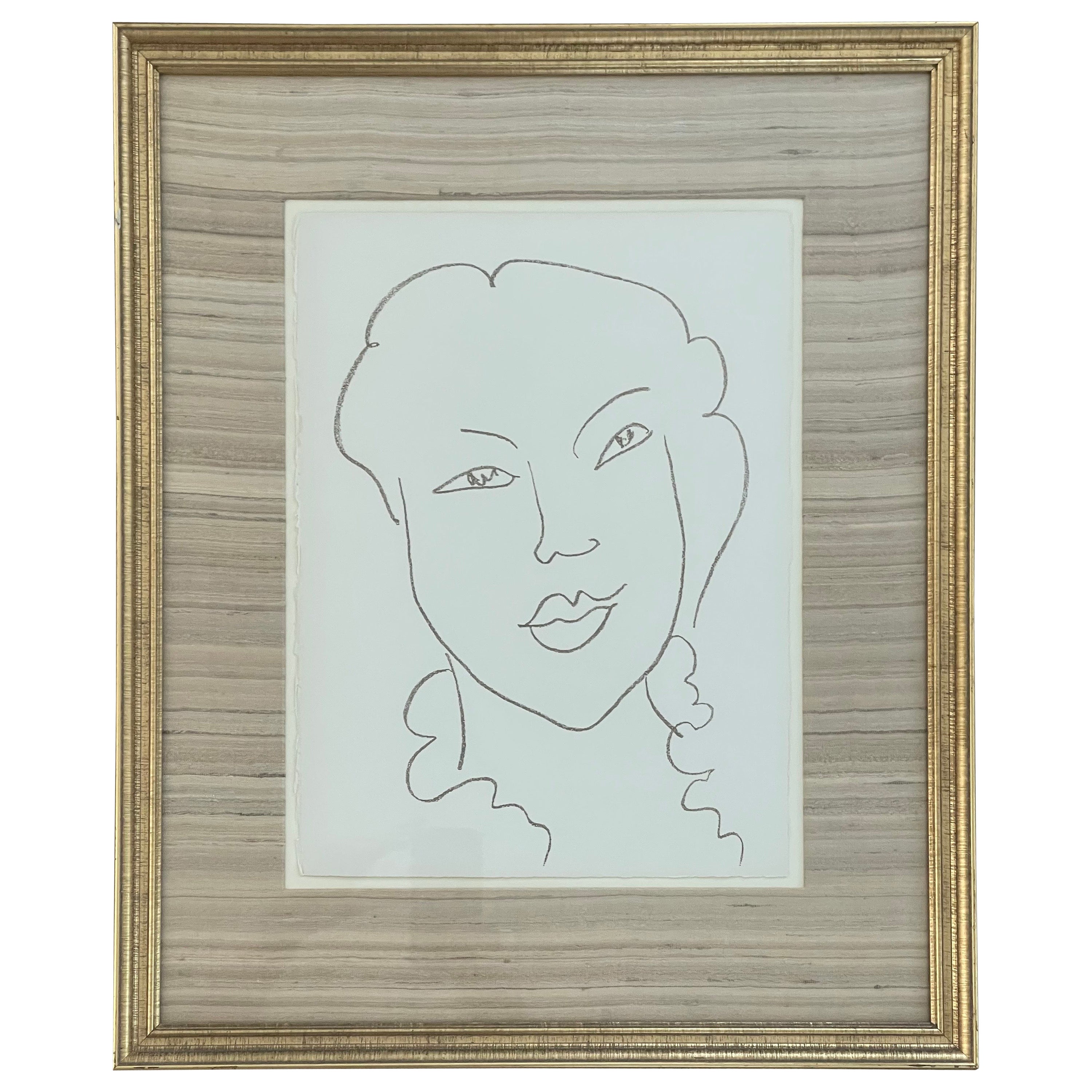 "L'Ile Verte" from Poesies Antillaises Lithograph by Henri Matisse
