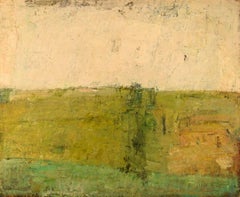 Lili Ege, Danish Painter, "Spring" Modernist Landscape, 1988
