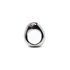LILI en argent sterling avec quartz fumé