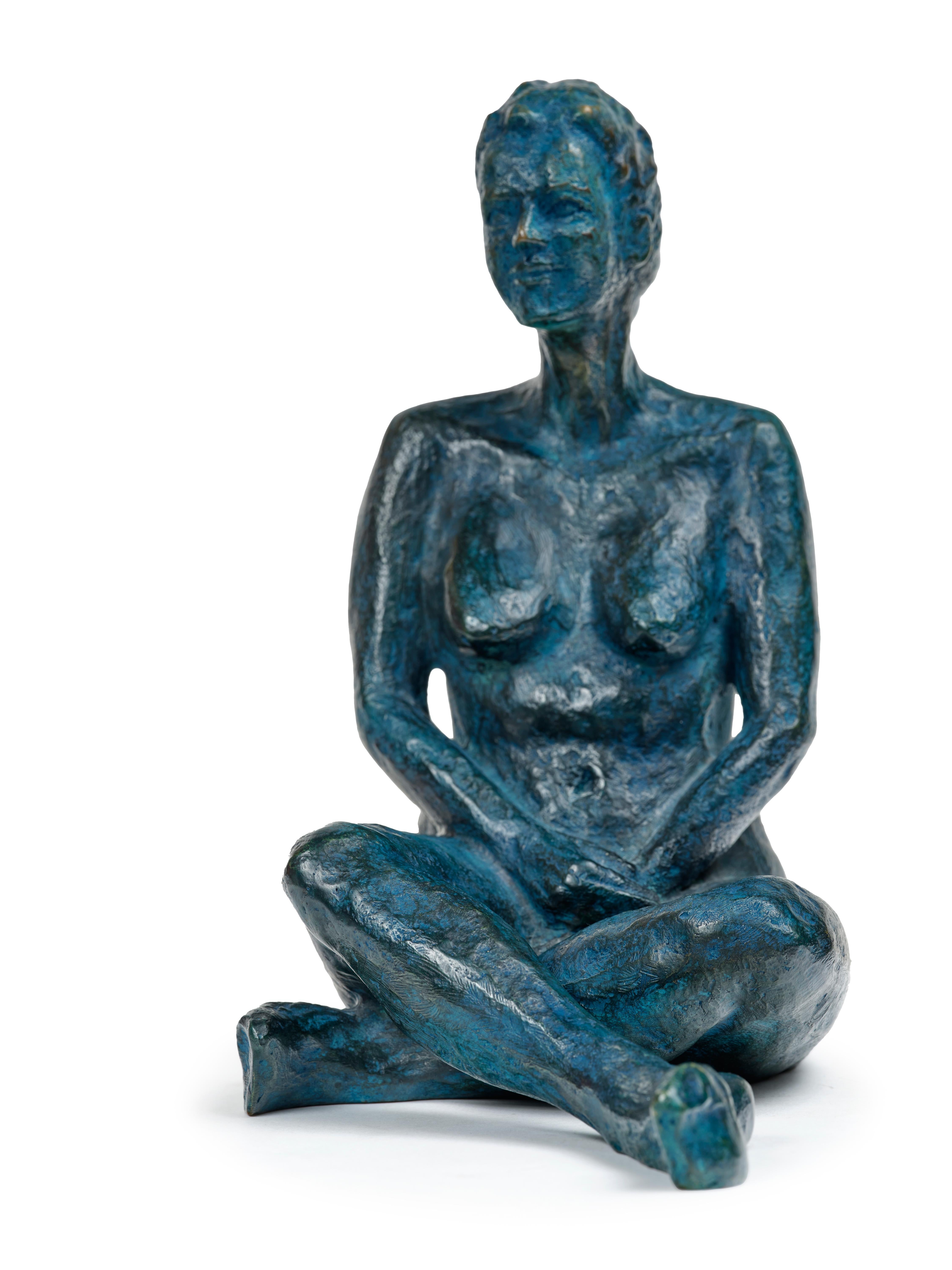 Douceur féminine (Morbidezza femminile), scultura in bronzo di Lili Mirante. in vendita 6