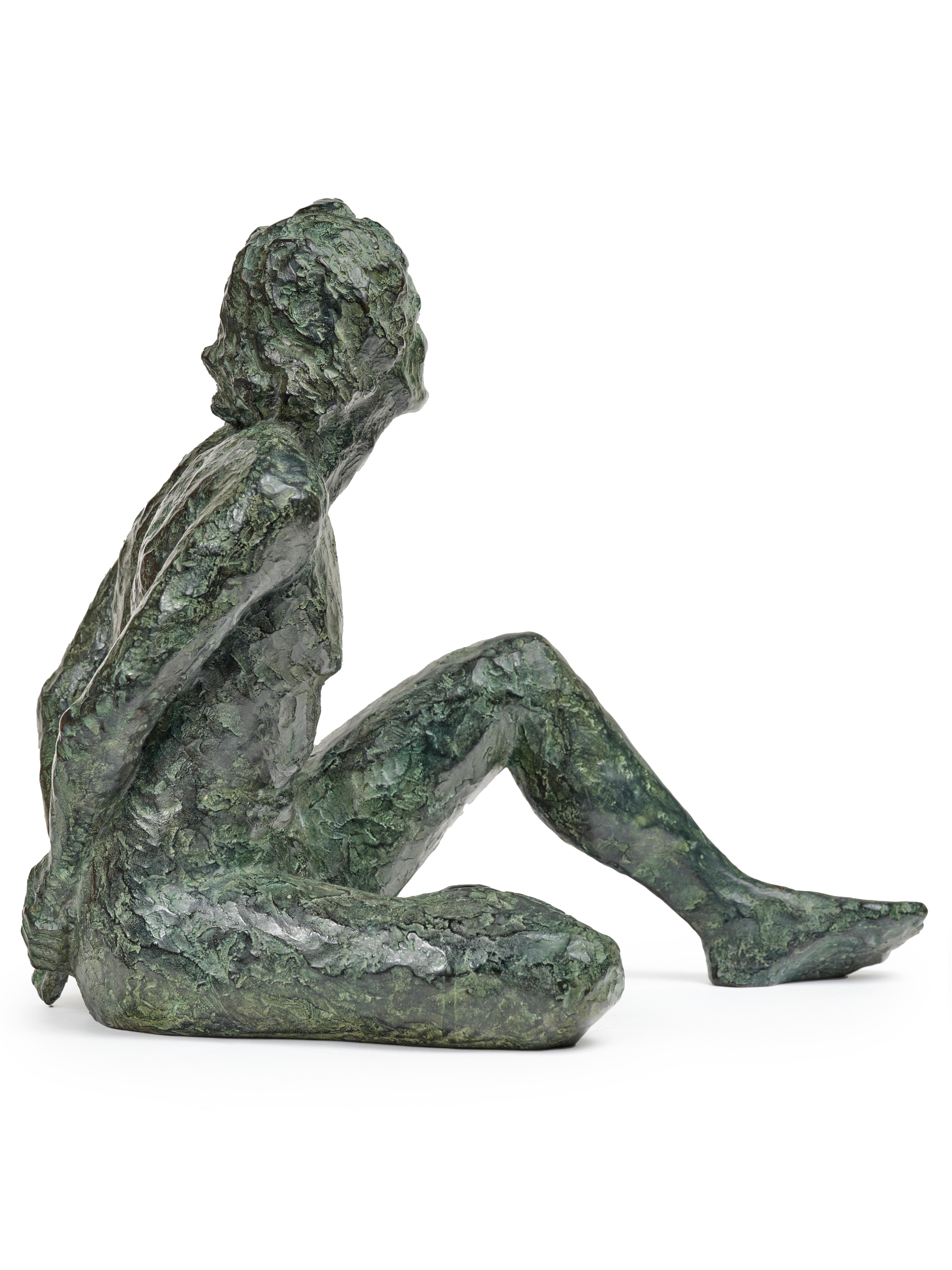 Sébastien (Sebastian), una scultura in bronzo di Lili Mirante che raffigura un nudo in vendita 4
