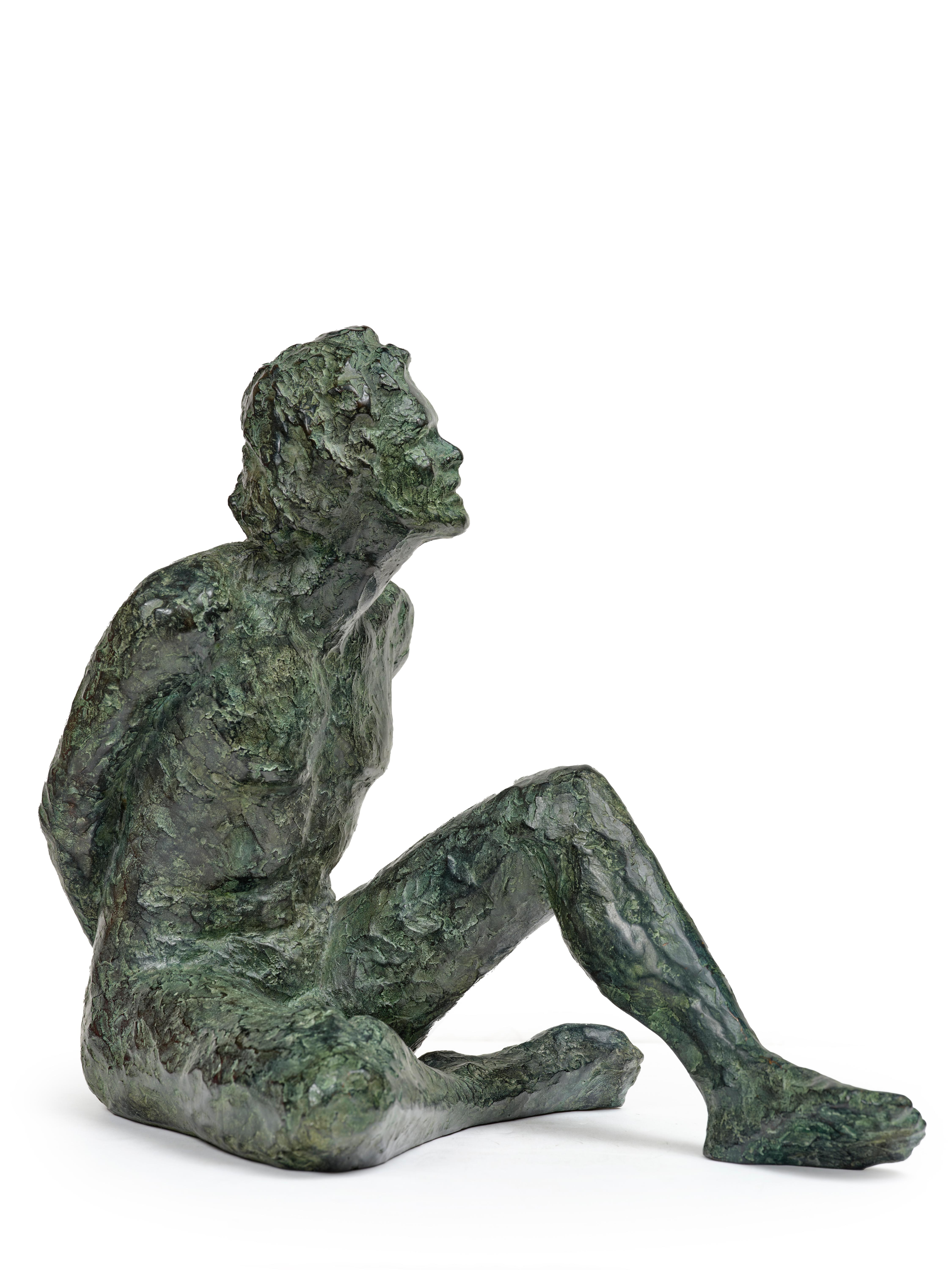 Sébastien (Sebastian), una scultura in bronzo di Lili Mirante che raffigura un nudo in vendita 5