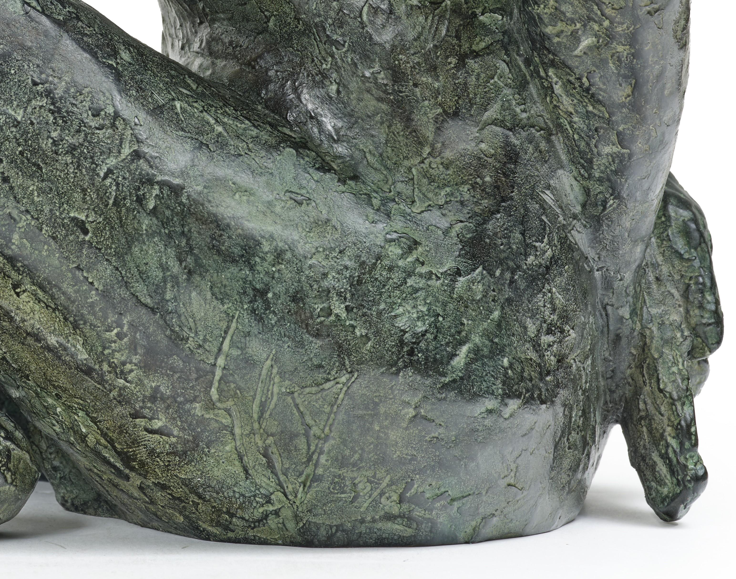 Sébastien (Sebastian), una scultura in bronzo di Lili Mirante che raffigura un nudo in vendita 6