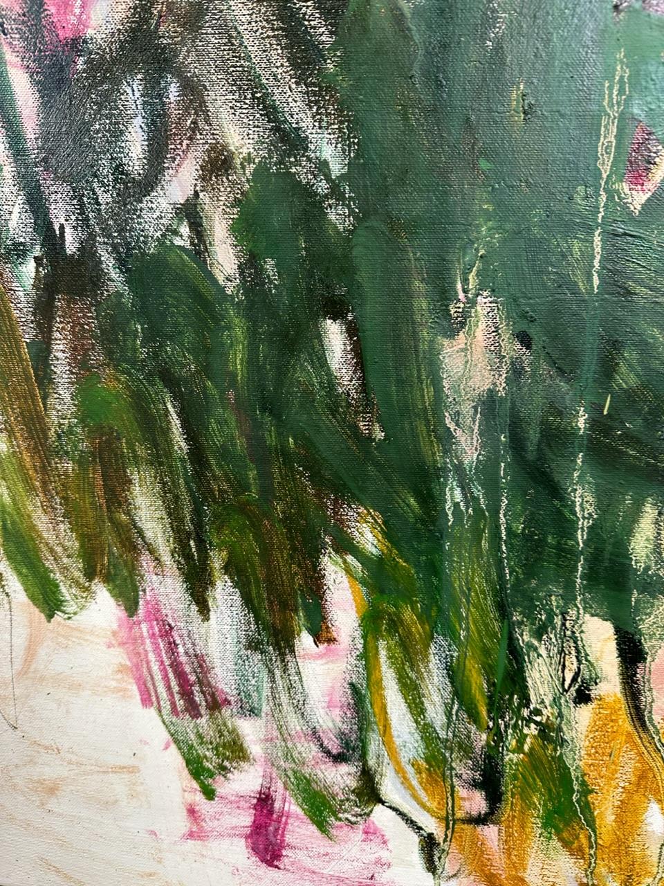 Flusso di linfa - Painting Espressionista di Lilia Orlova-Holmes