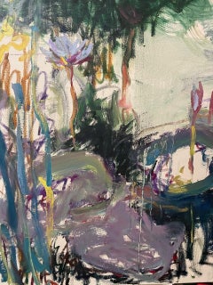 At the edge of a Lily pond