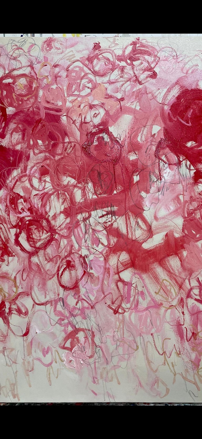 Lilia OrlovaHolmes Friday. Pink Flowers. 2022. Extra large Original