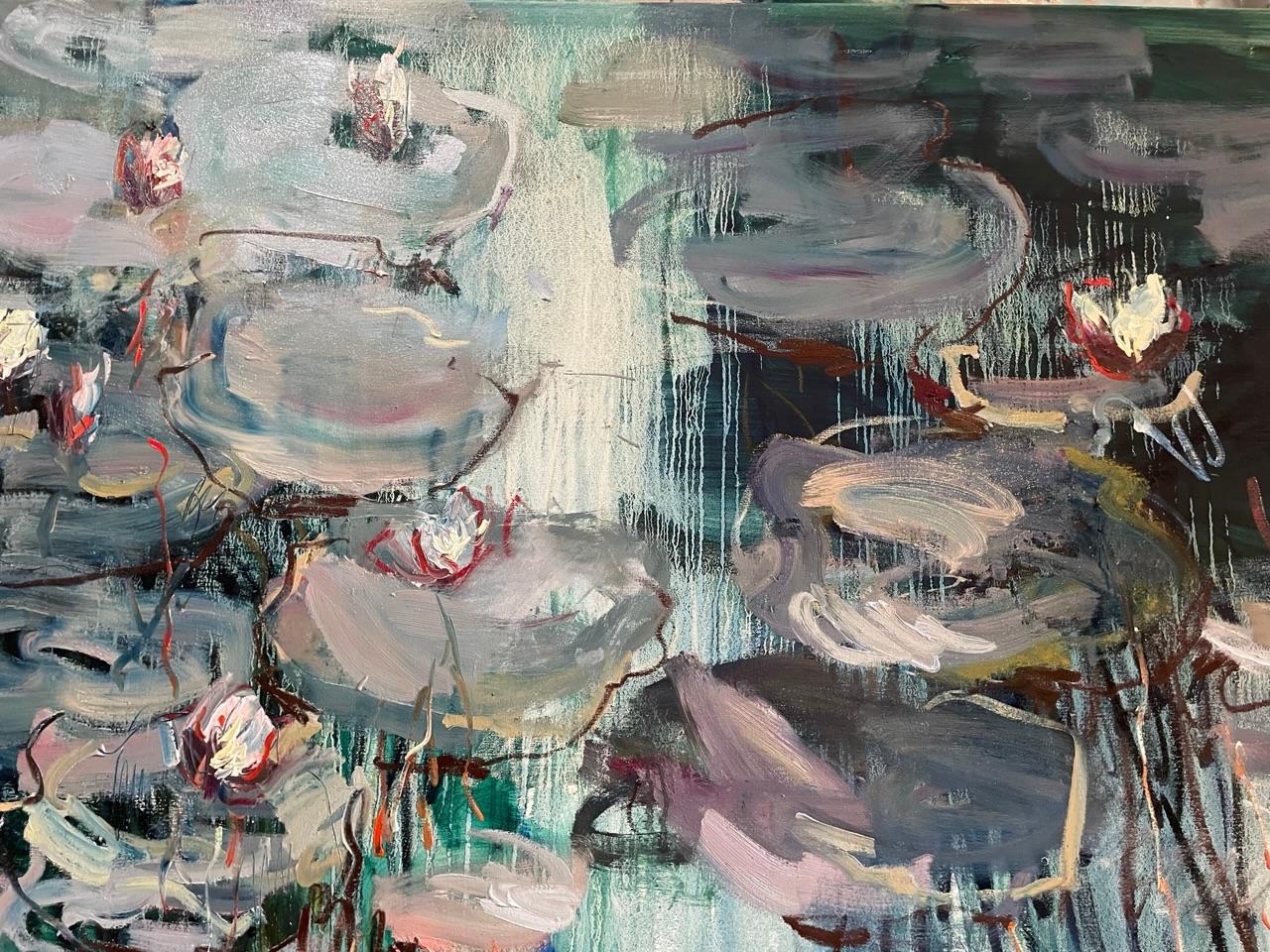 Lily pond. Reflections. For Sale 1