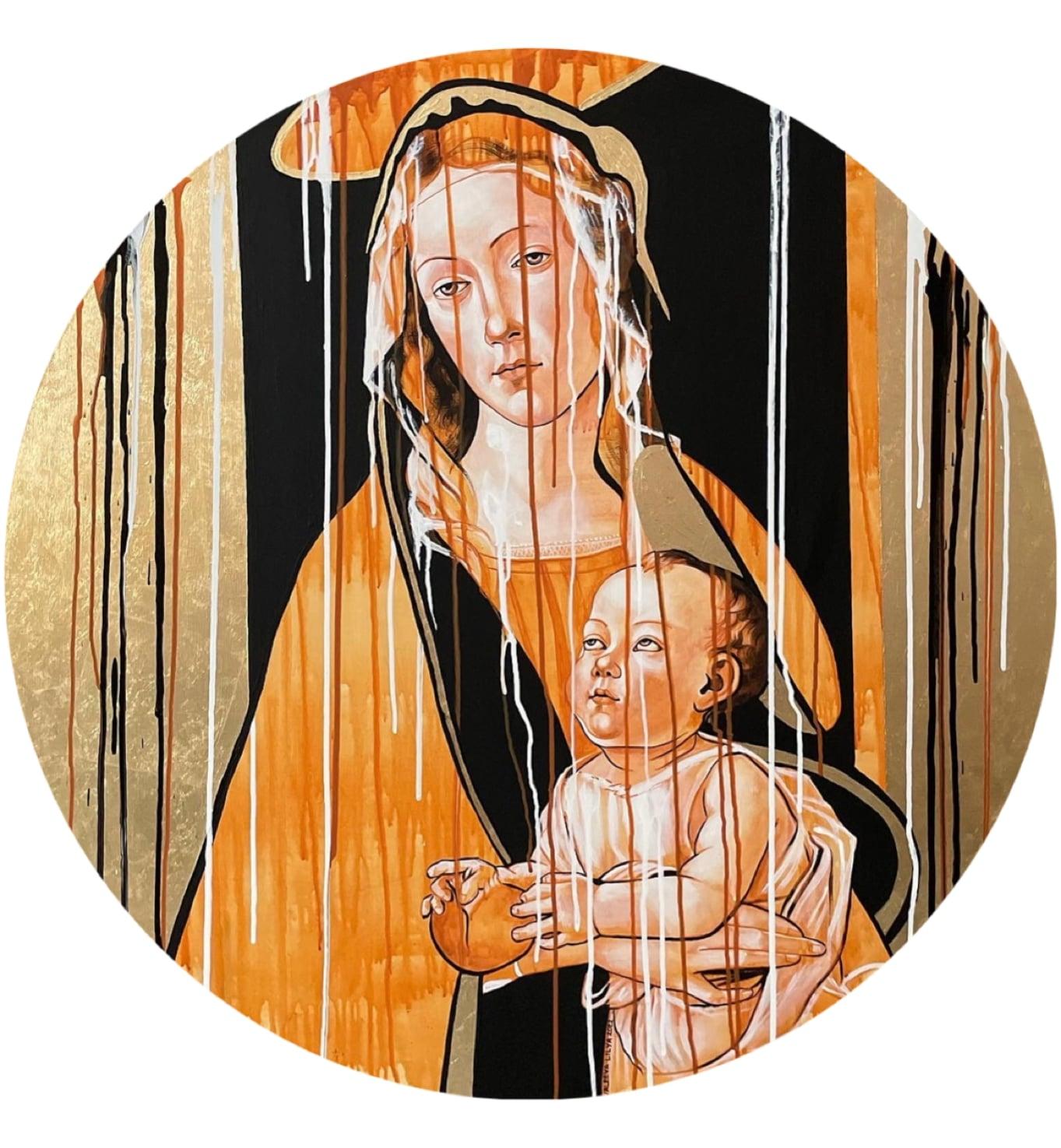 "Madonna and Child",  100cm - Art by Lilia Valeeva