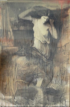 Moonlight night, 150x100 cm, acrylic on canvas