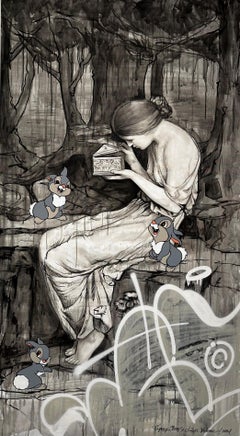 Secret box, 180х100 cm, acrylic on canvas