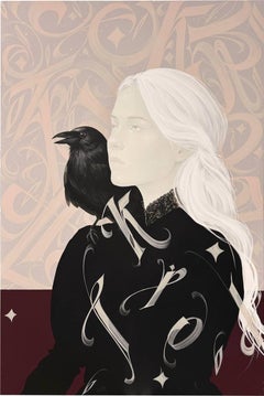 Sabiduría , 150x100 cm, acrílico sobre lienzo