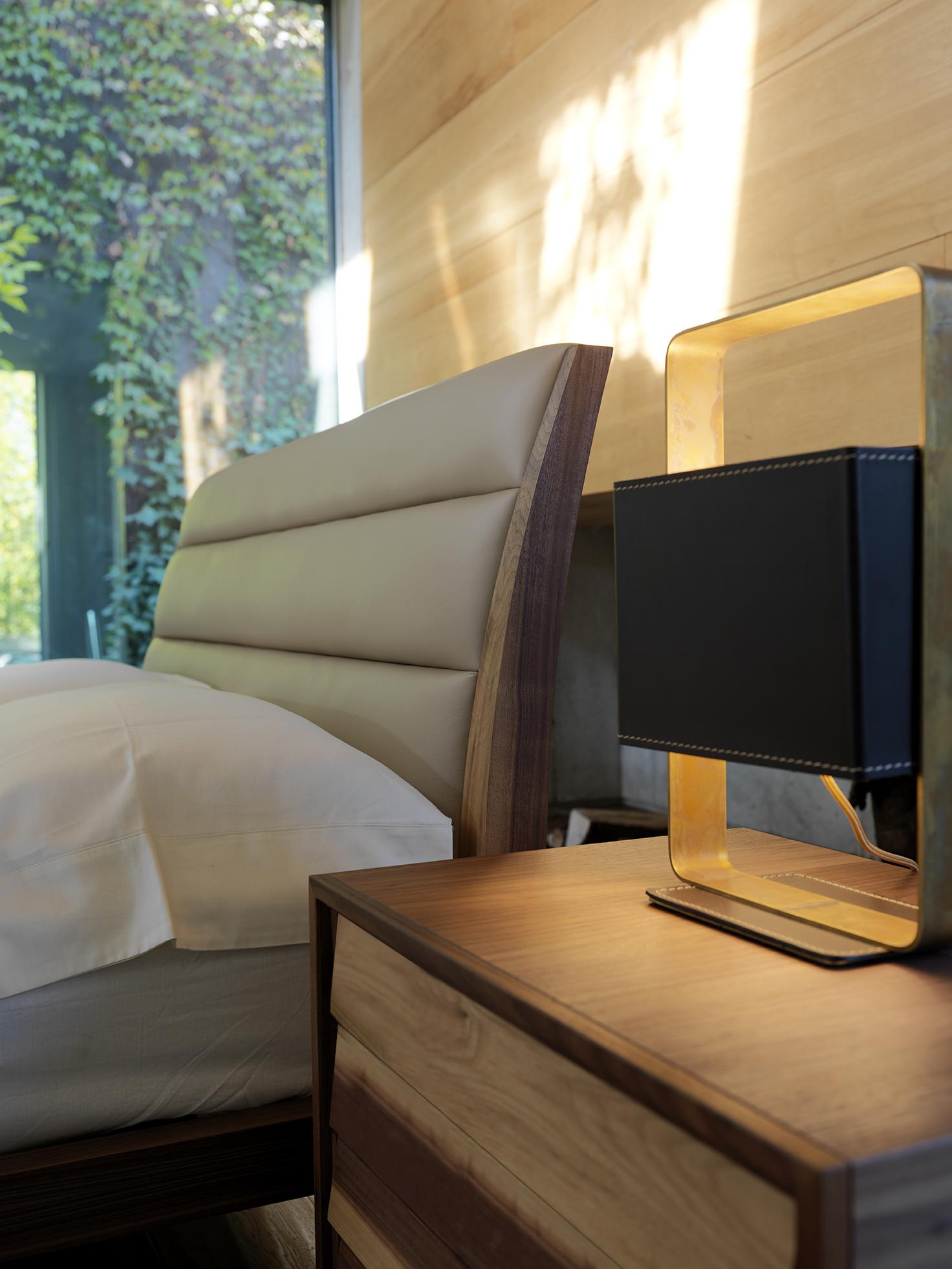 Post-Modern Liliale Bedside Table by Dale Italia For Sale