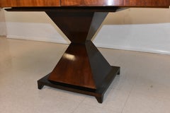 Lilian August for Hickory White Art Deco Style Dining Room Table "Gramercy"