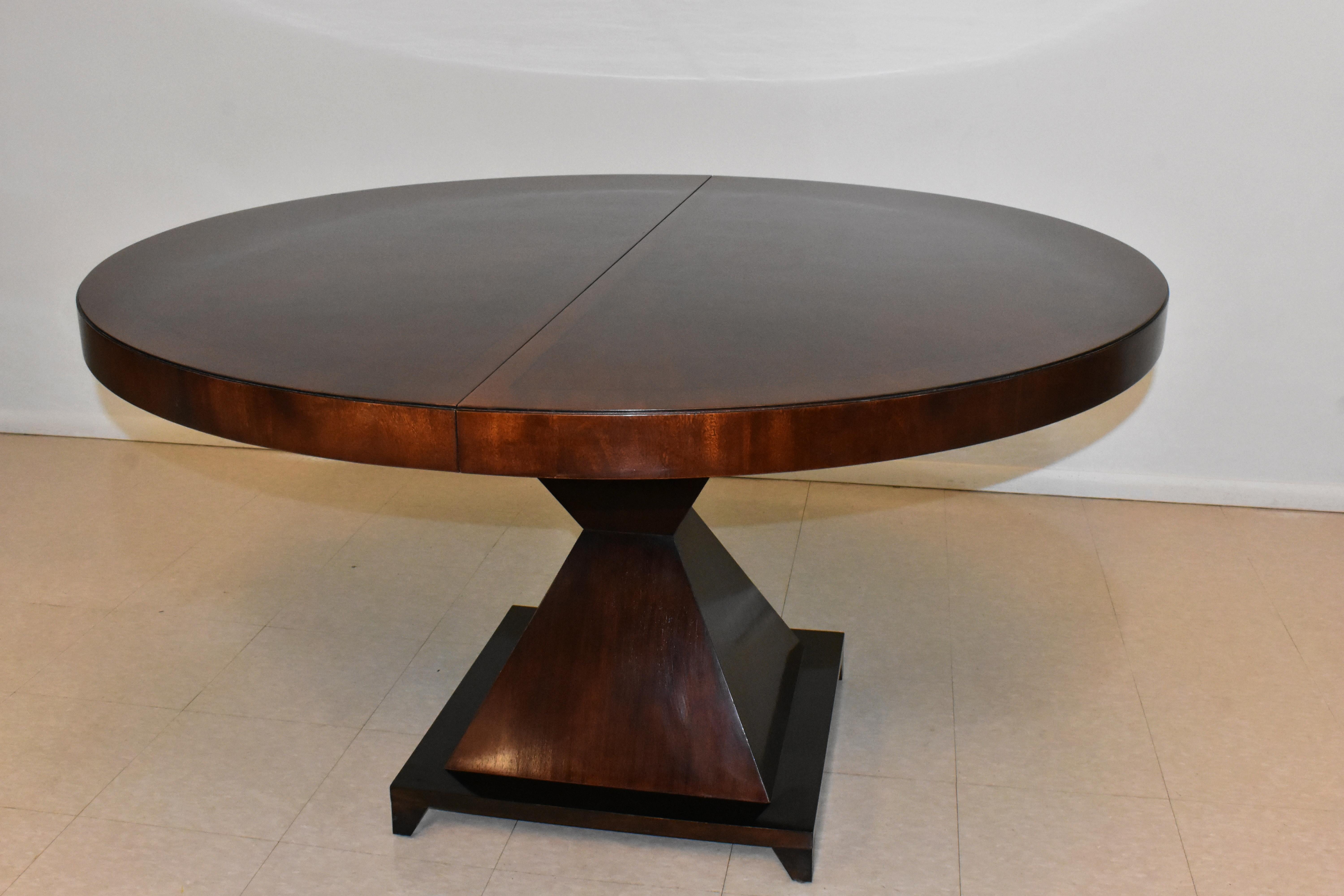 Lilian August for Hickory White Art Deco Style Dining Room Table 