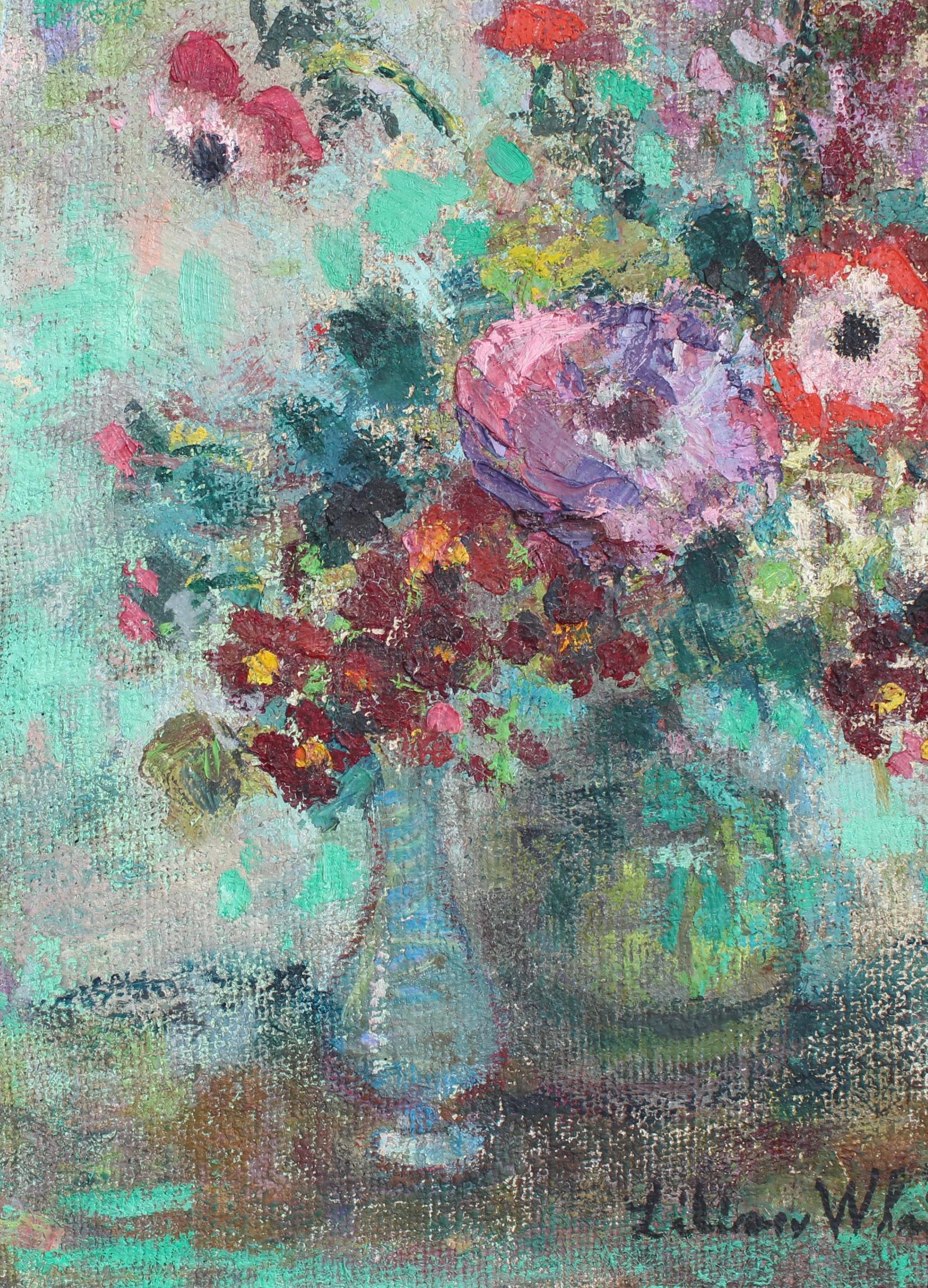 Natura morta con bouquet di fiori in vendita 5