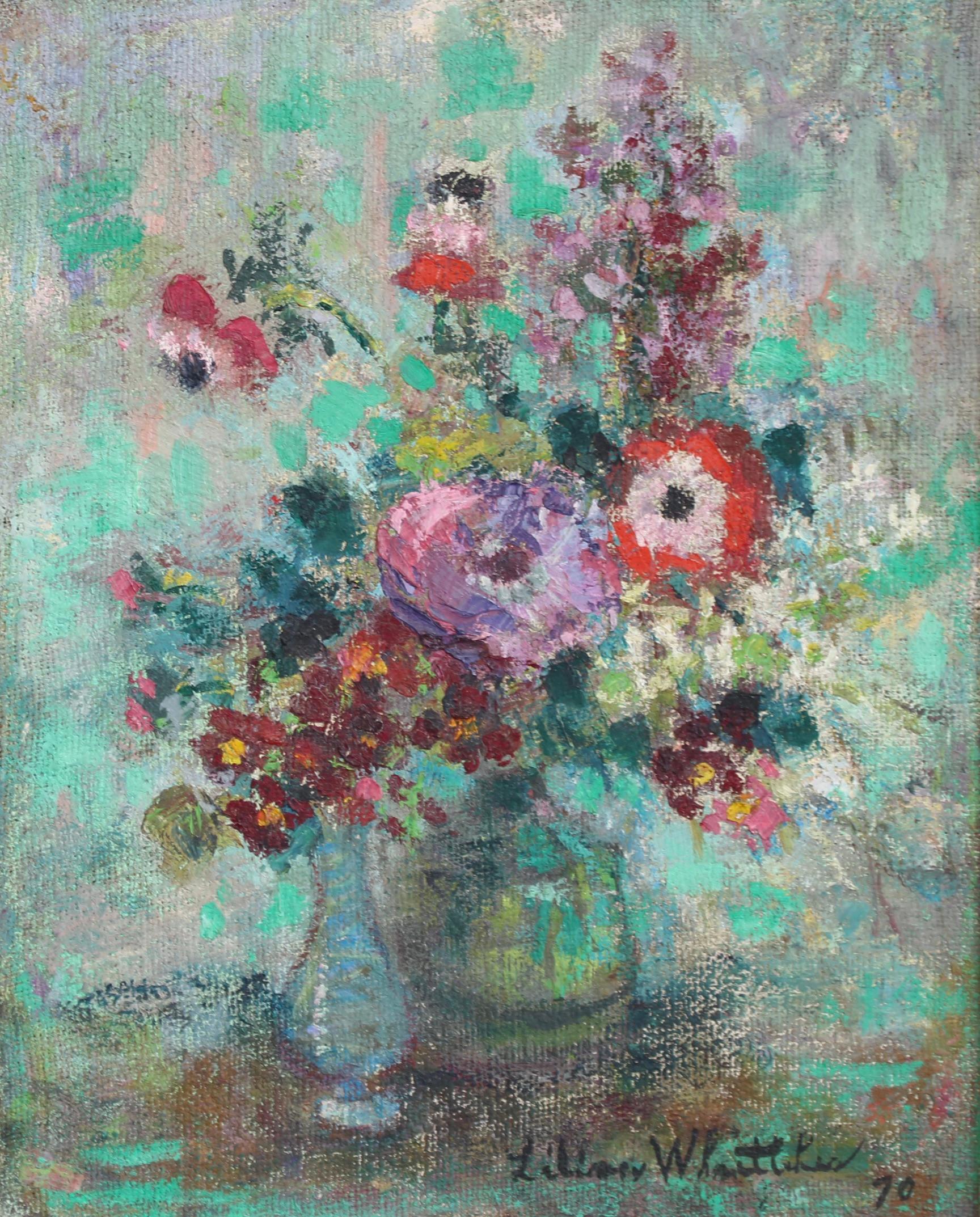 Natura morta con bouquet di fiori in vendita 1