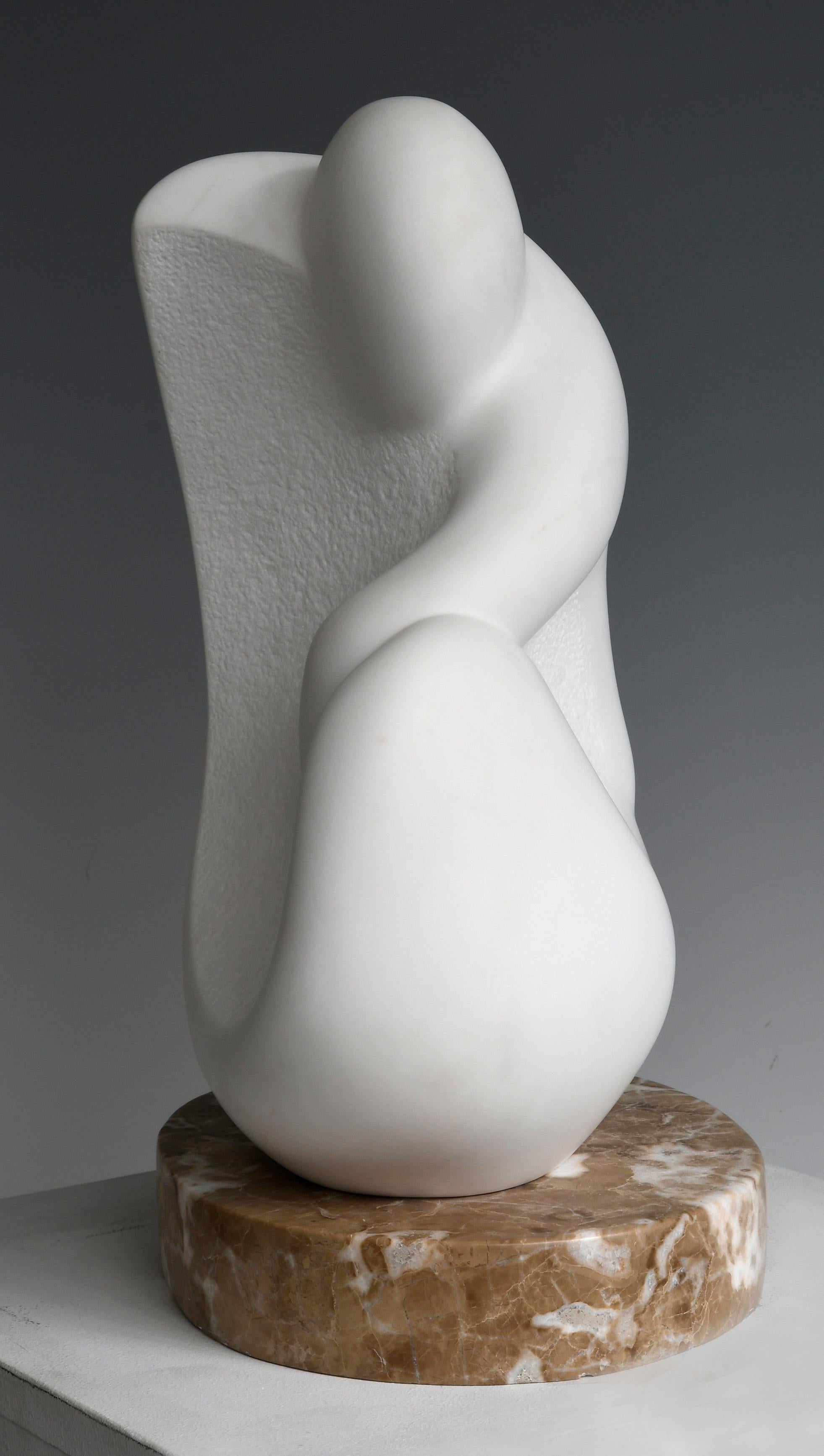Seated Figure - Contemporary Sculpture by Lilian R Engel