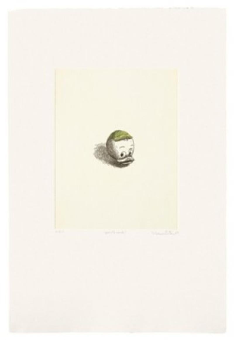 Liliana Porter Abstract Print - Gorrito verde