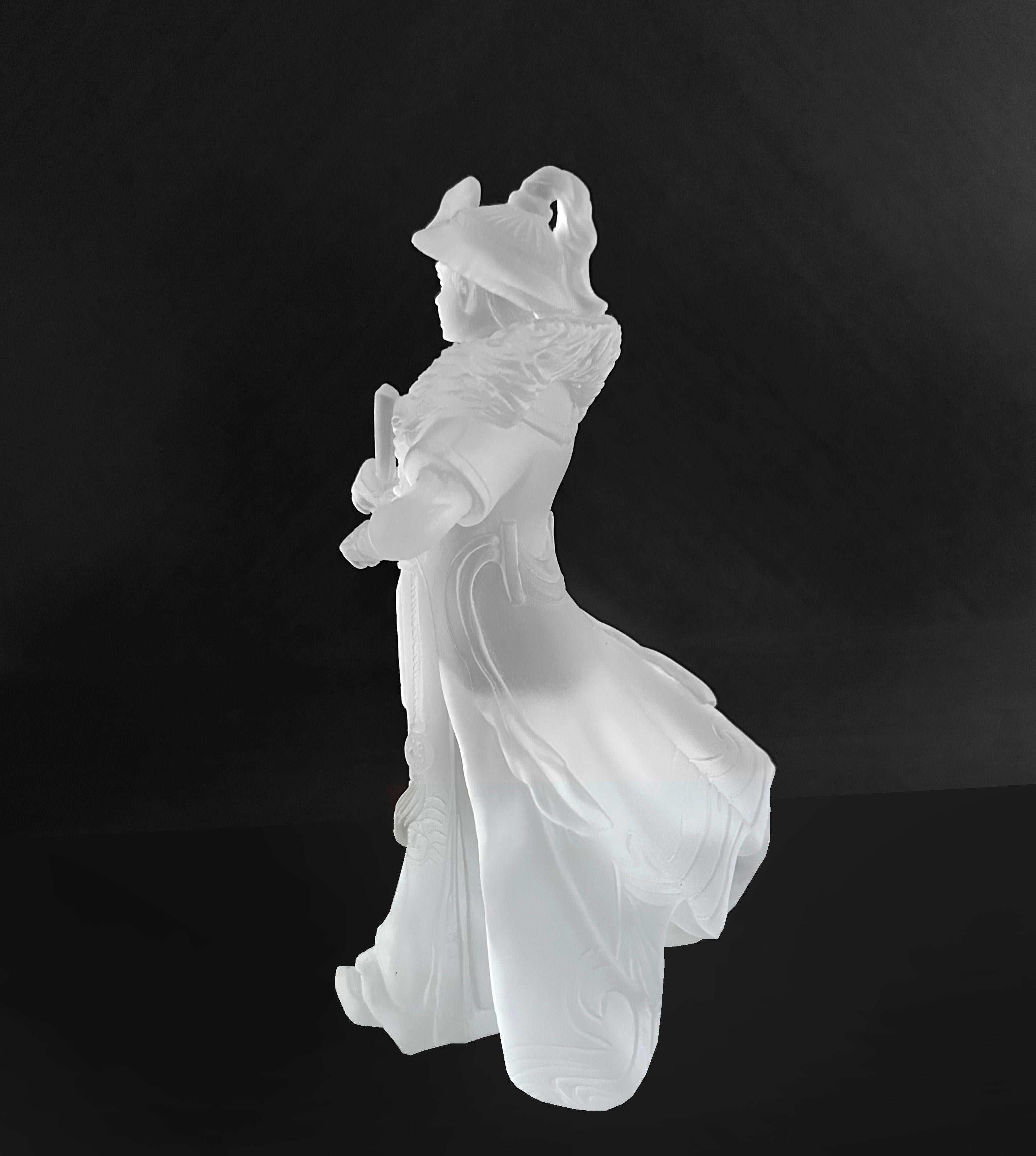 XXIe siècle et contemporain Objects for Objects,  Sculpture en verre coulé Lilique Style CUSTOM MADE en vente