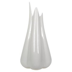 Lilium Vase, Mist Weiß - Glanz