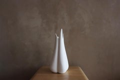 Lilium Vase, Mist White - Matte