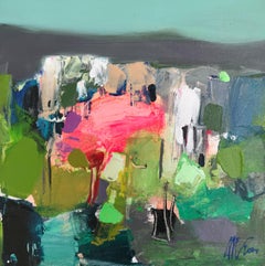 Peinture abstraite Horizon - Liliya Nikolova