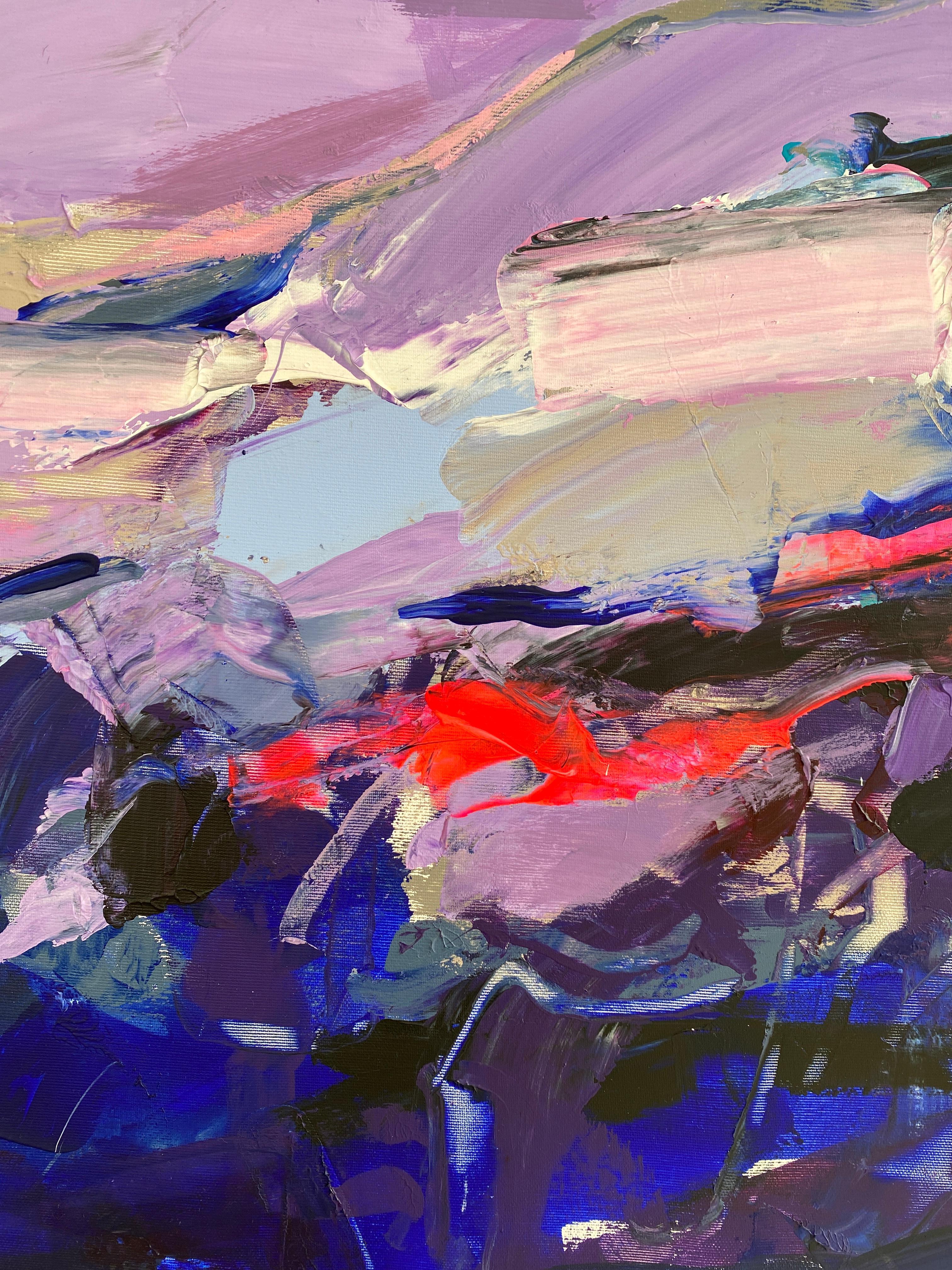 Horizont Contemporary Abstract Painting im Angebot 1