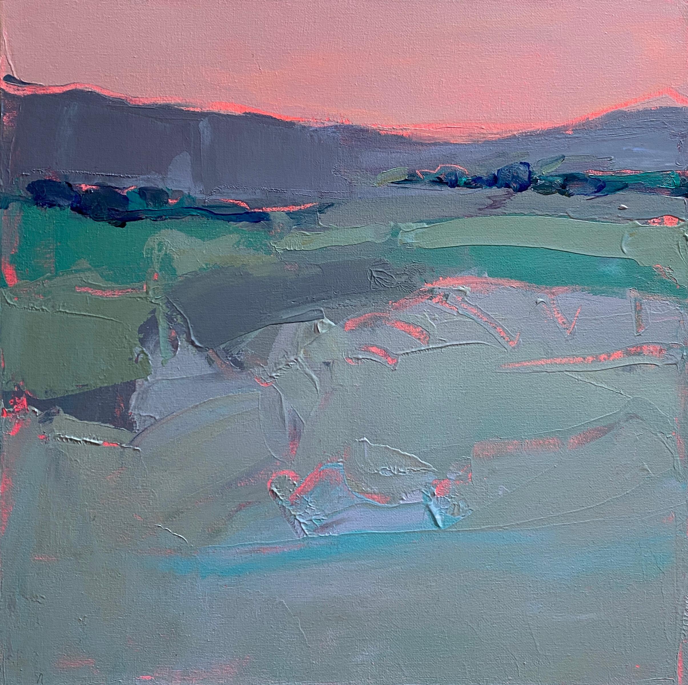 Landscape Painting de Liliya Nikolova - Paisaje Pintura Abstracta Contemporánea